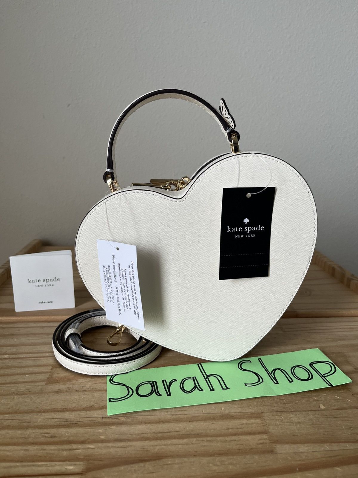 Kate Spade Kate Spade Love Shack Perforated Heart Crossbody Size ONE SIZE - 2 Thumbnail