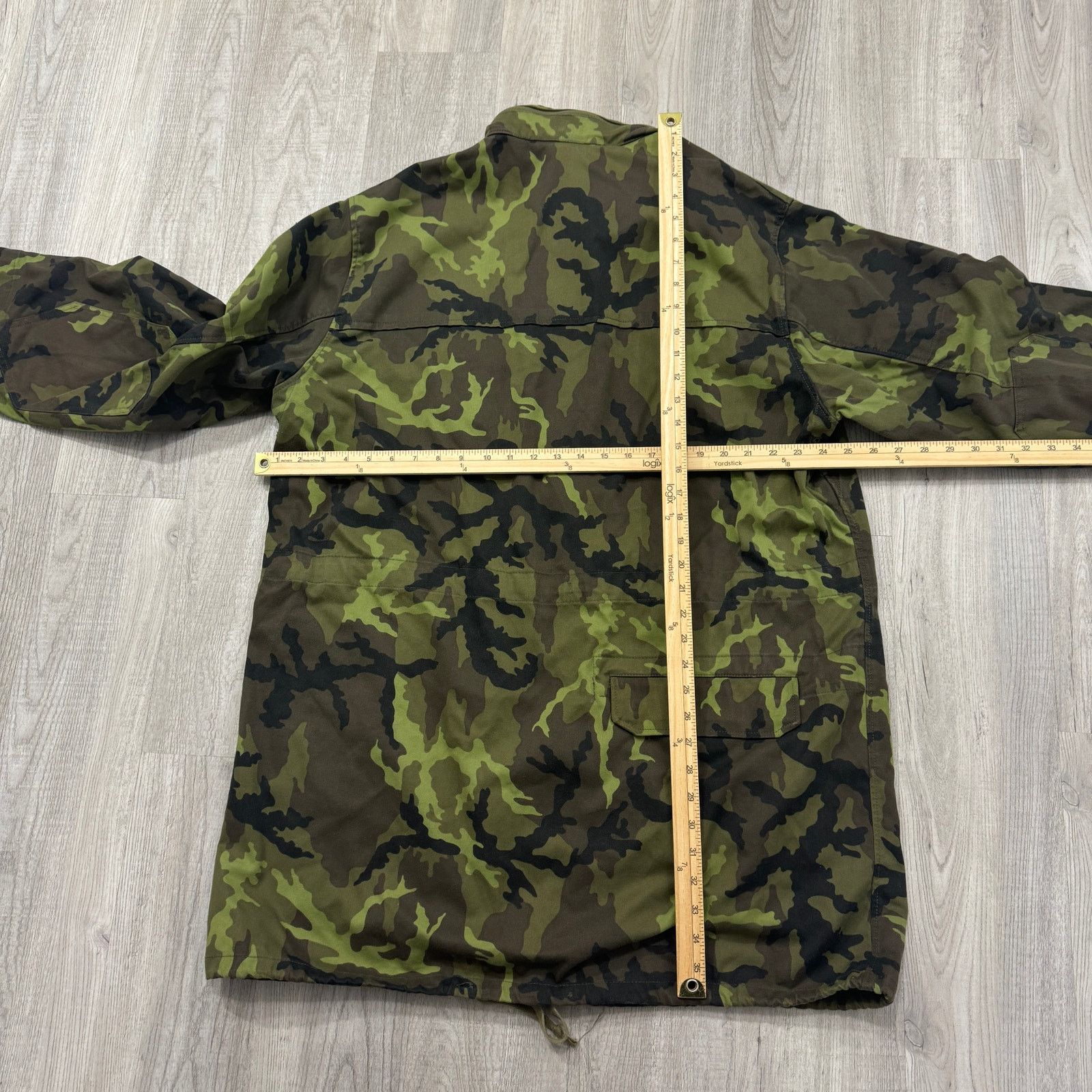 Vintage Vintage Czech Army M95 Woodland Camo Combat Jacket Parka XL Size US XL / EU 56 / 4 - 8 Thumbnail