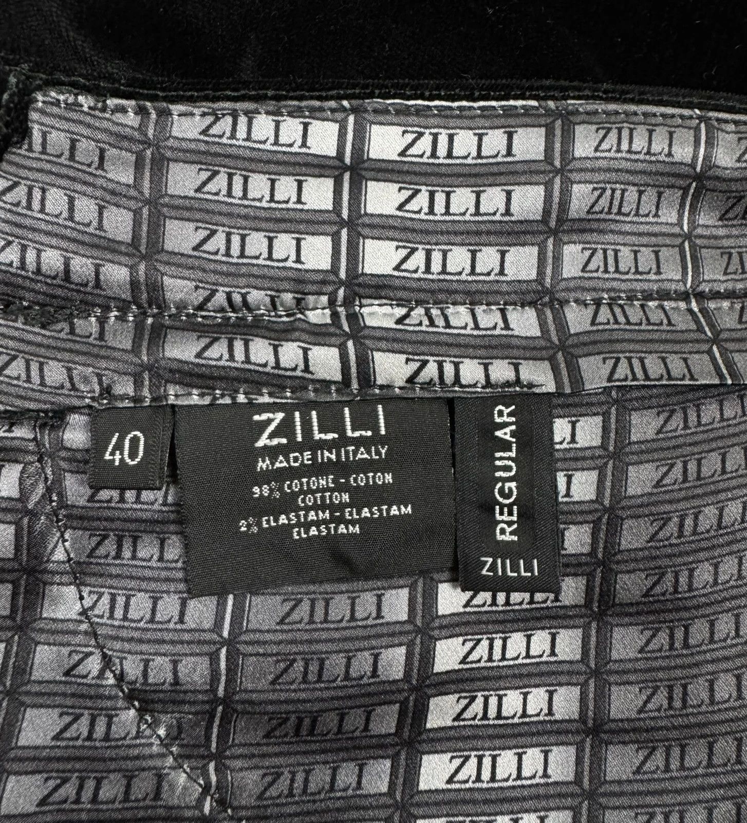 Zilli Zilli Womens Pants Velour size 40 Size 27" / US 4 / IT 40 - 16 Thumbnail