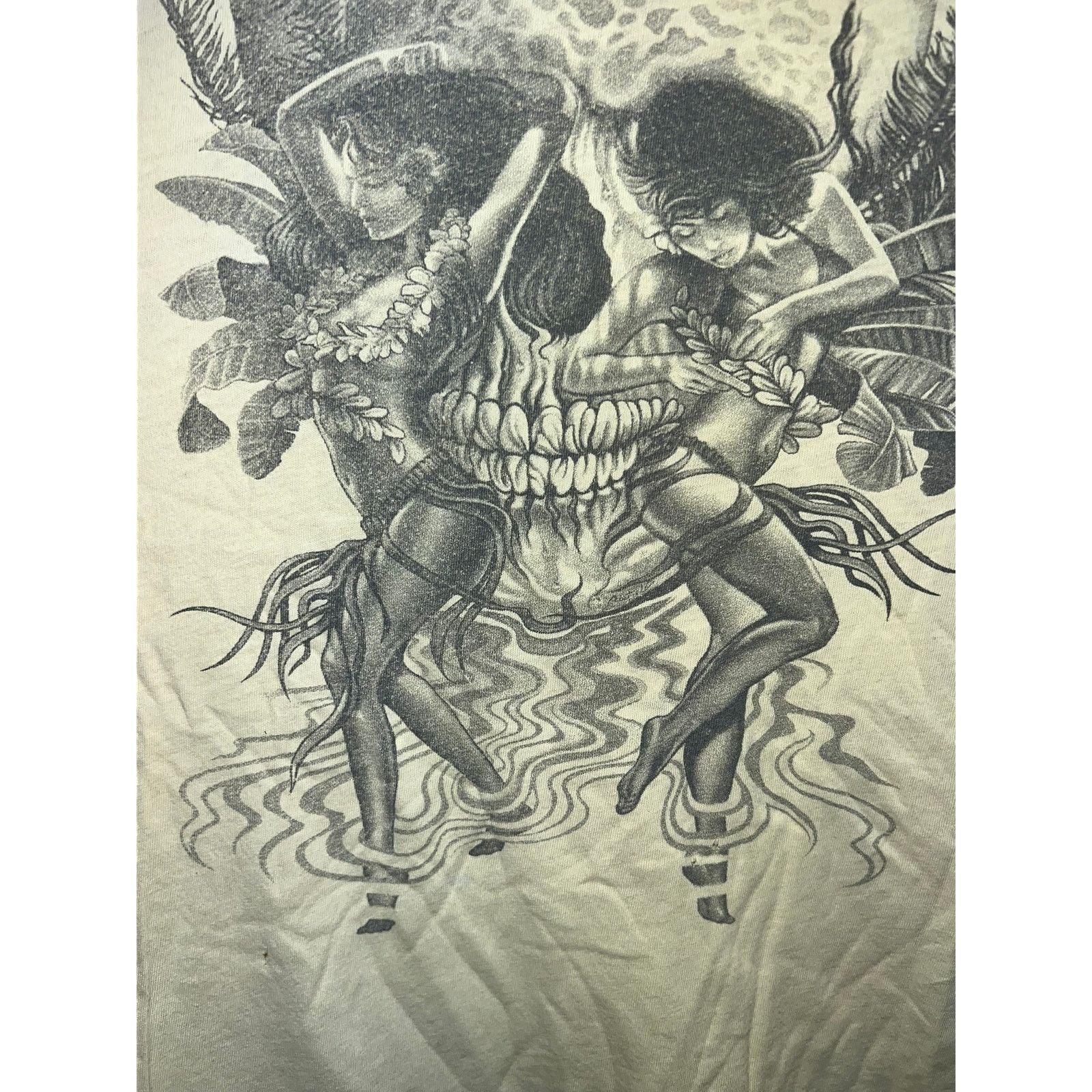 Quiksilver Y2K Quiksilver Skull Shirt Hawaiian Babe Premium Collection Size US S / EU 44-46 / 1 - 5 Thumbnail