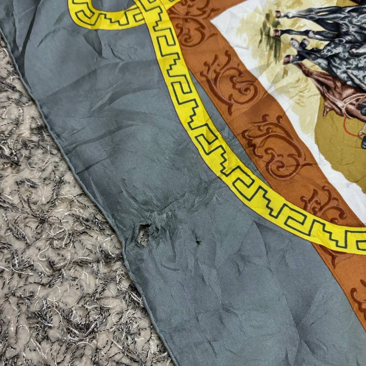 Hermes Hermes Charreada Silk Scarf 90cm Jean de Fougerolle Vintage Size ONE SIZE - 10 Thumbnail