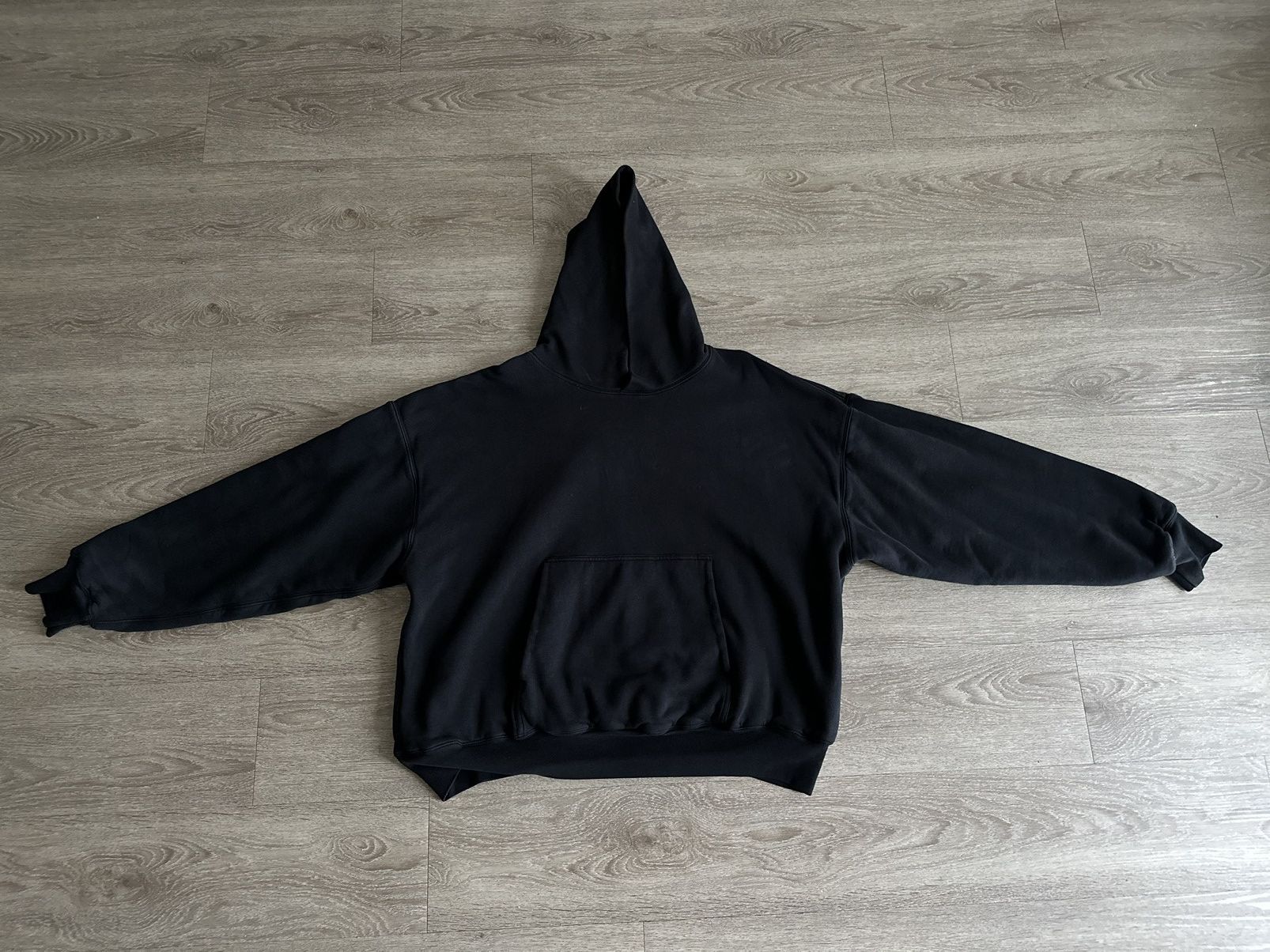 image of Yeezy Gap Perfect Hoodie Black, Men's (Size 2XL)