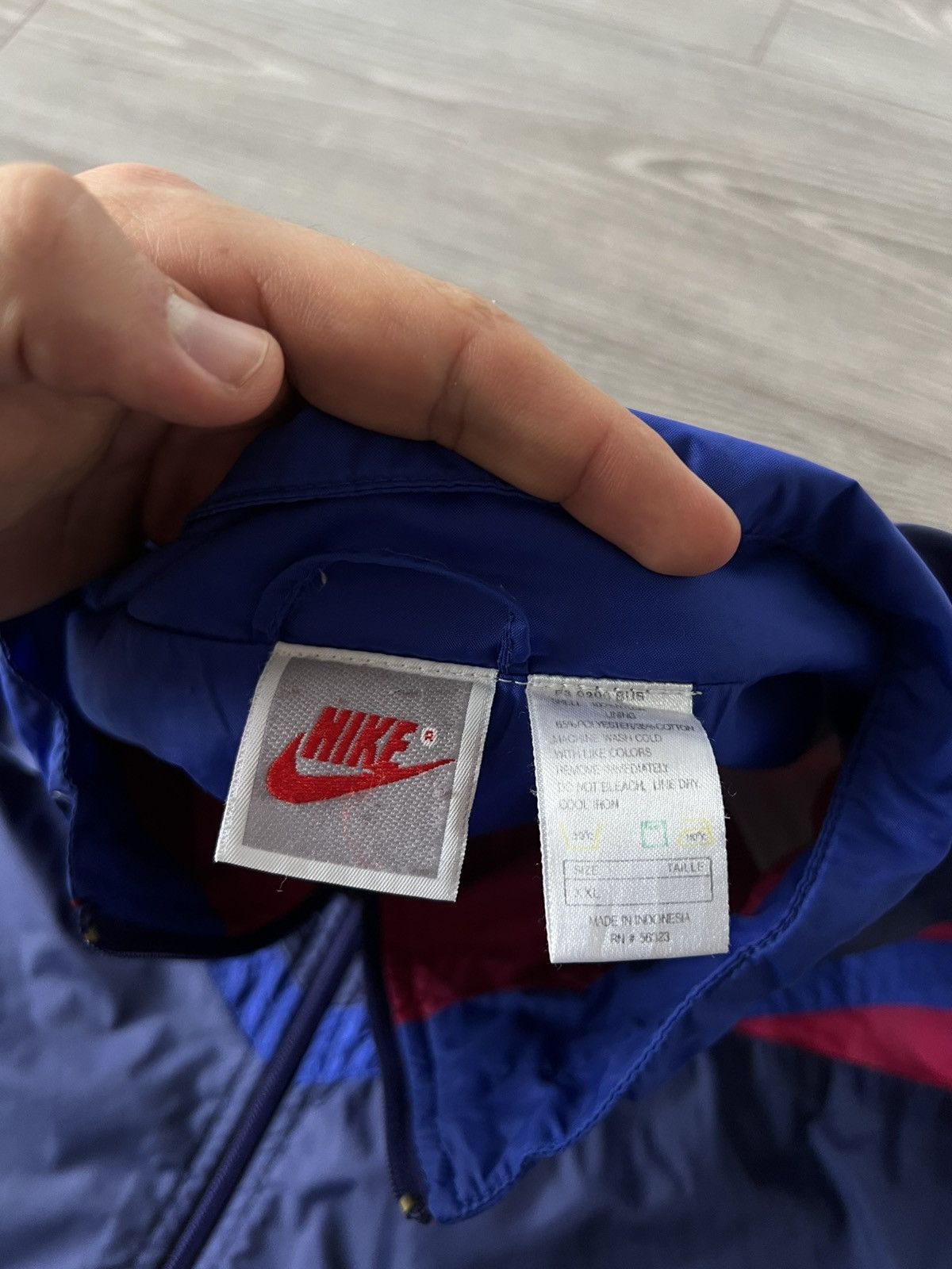 Nike × Vintage ‼️Vintage Nike Archival 90s Windbreaker Olympic Zip Jacket‼️ Size US XL / EU 56 / 4 - 18 Thumbnail