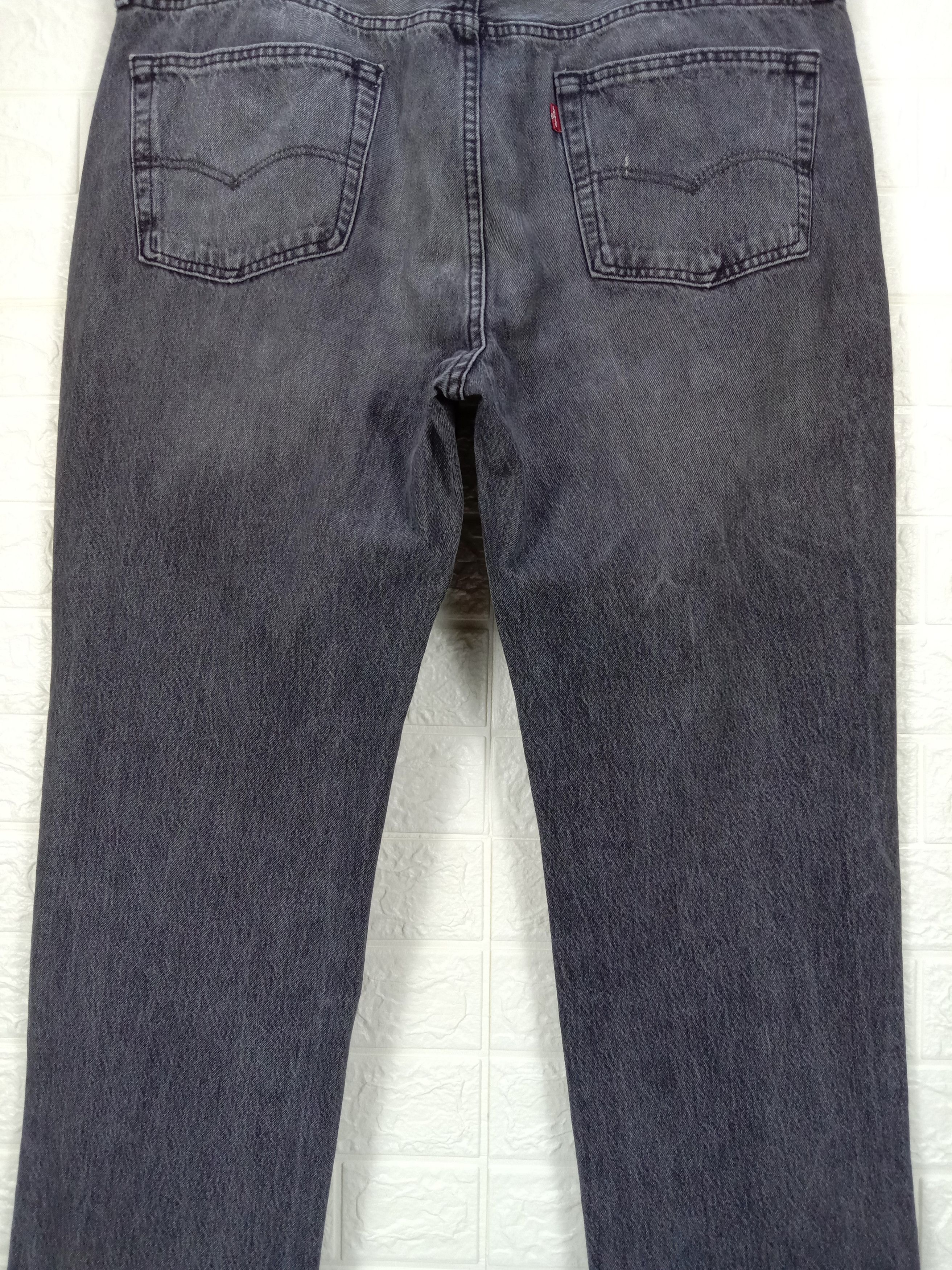 Levi's Vintage Levi's 541 Faded Black Jeans Athletic Fit Denim Size US 38 / EU 54 - 7 Thumbnail