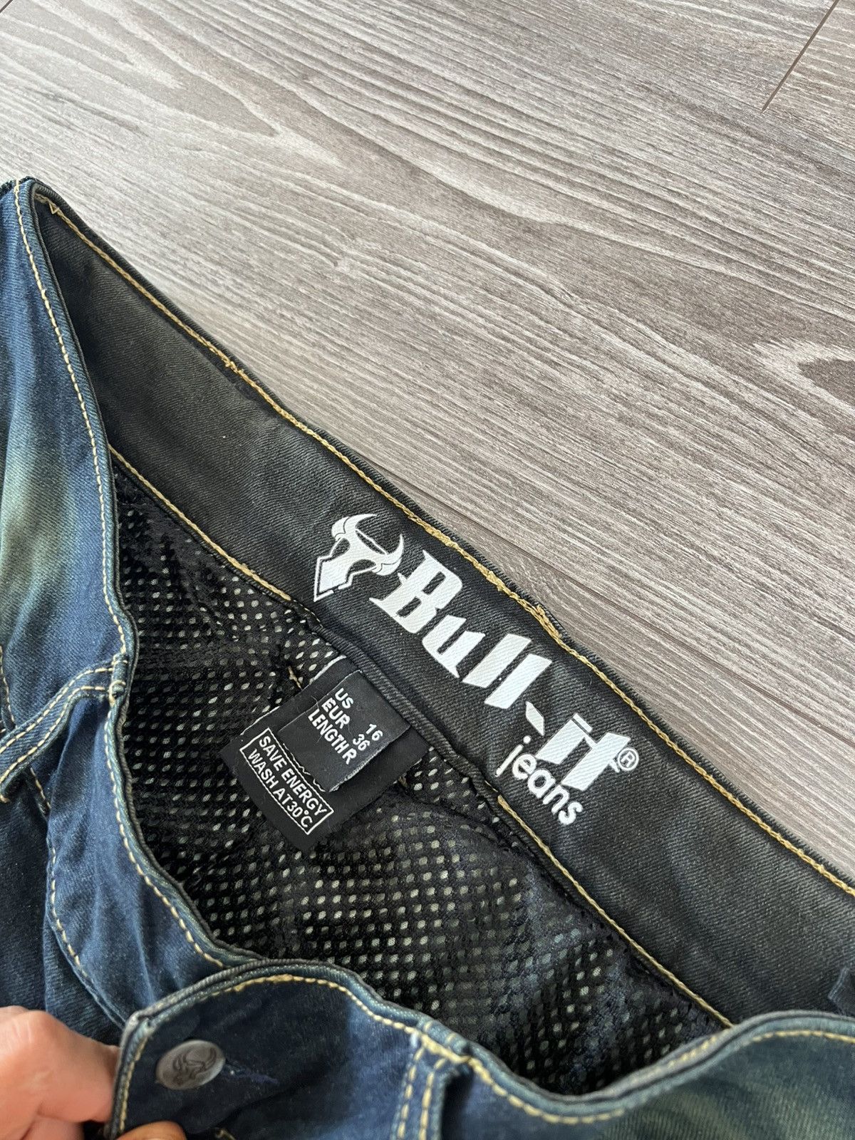 Formula 1 ‼️Bull-It Moto racing With Safety Gear System Jeans‼️ Size US 32 / EU 48 - 16 Thumbnail