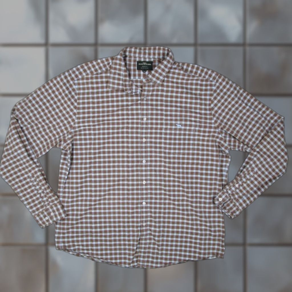 Rodd & Gunn VINTAGE Rodd Gunn Men's Shirt 3XL Long Sleeve Casual Check Blue Winter Mens Size US XXL / EU 58 / 5 - 1 Thumbnail