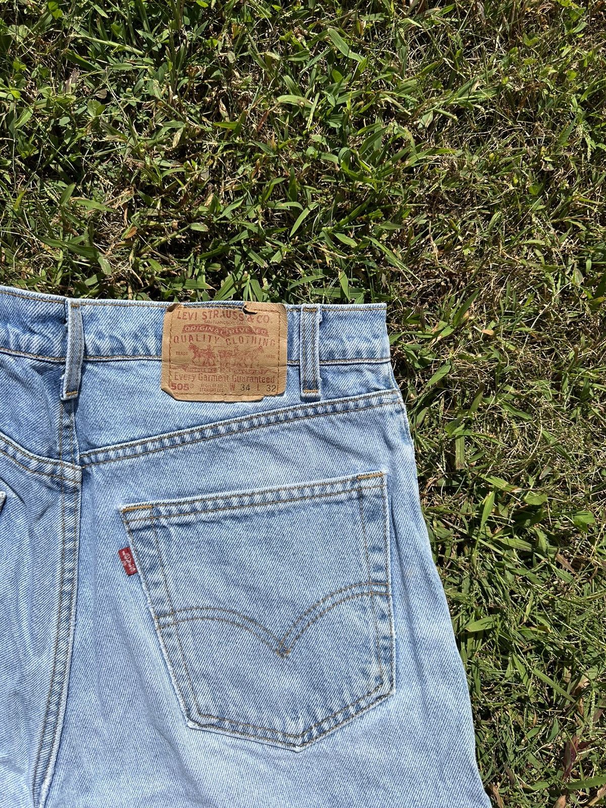 Levi's × Levi's Vintage Clothing × Vintage Vintage 505 Levi’s 34x32 Size US 34 / EU 50 - 5 Thumbnail