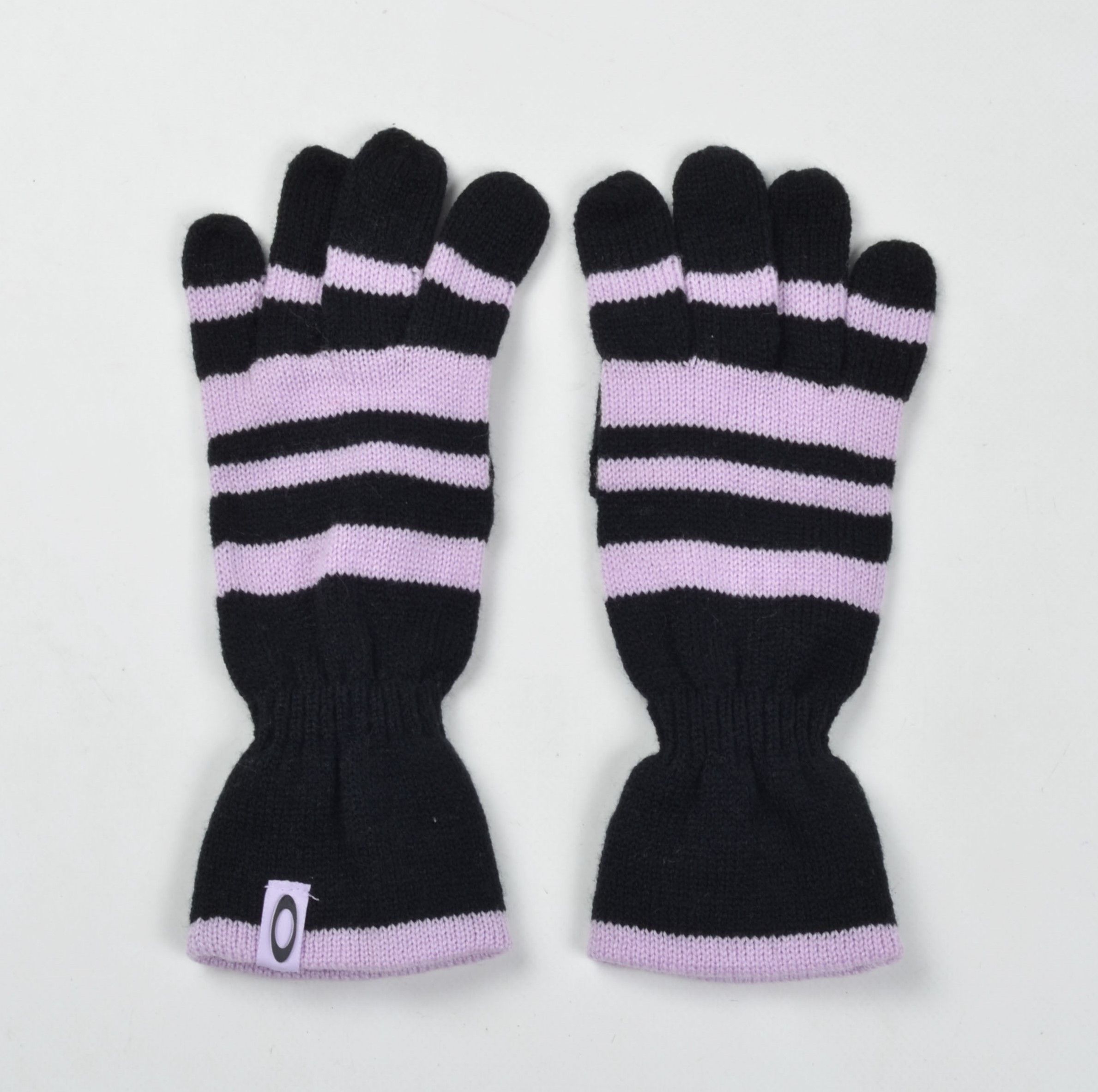Oakley Vintage Oakley Y2K Striped Kidcore Gloves Size ONE SIZE - 1 Thumbnail