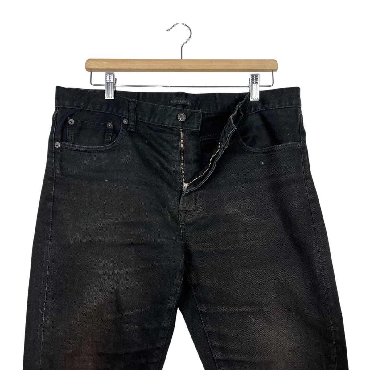 Japanese Brand Vintage Japanese Designer Black Selvedge Denim Size US 36 / EU 52 - 14 Thumbnail