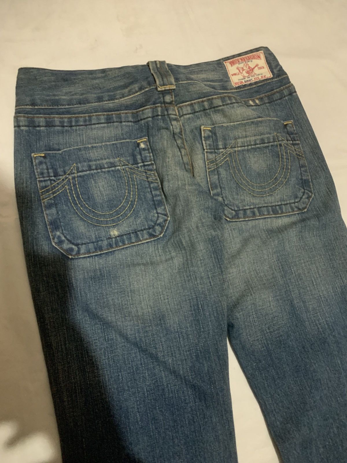 True Religion Japanese True Religion Flared Sammy Bootcut Jeans Size US 27 - 13 Thumbnail