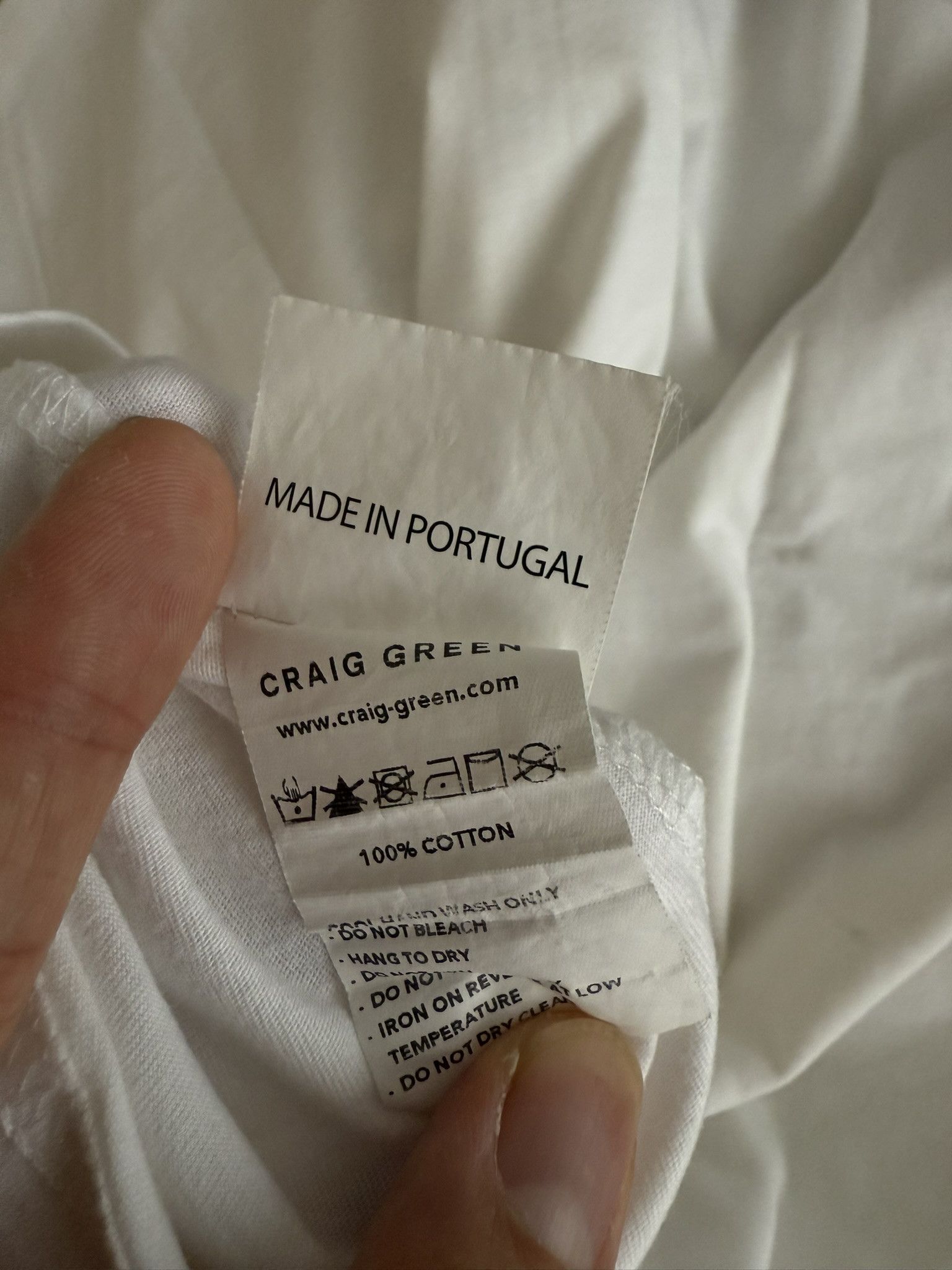 Craig Green Iconic Embroidered Hole T-Shirt M Size US M / EU 48-50 / 2 - 3 Thumbnail