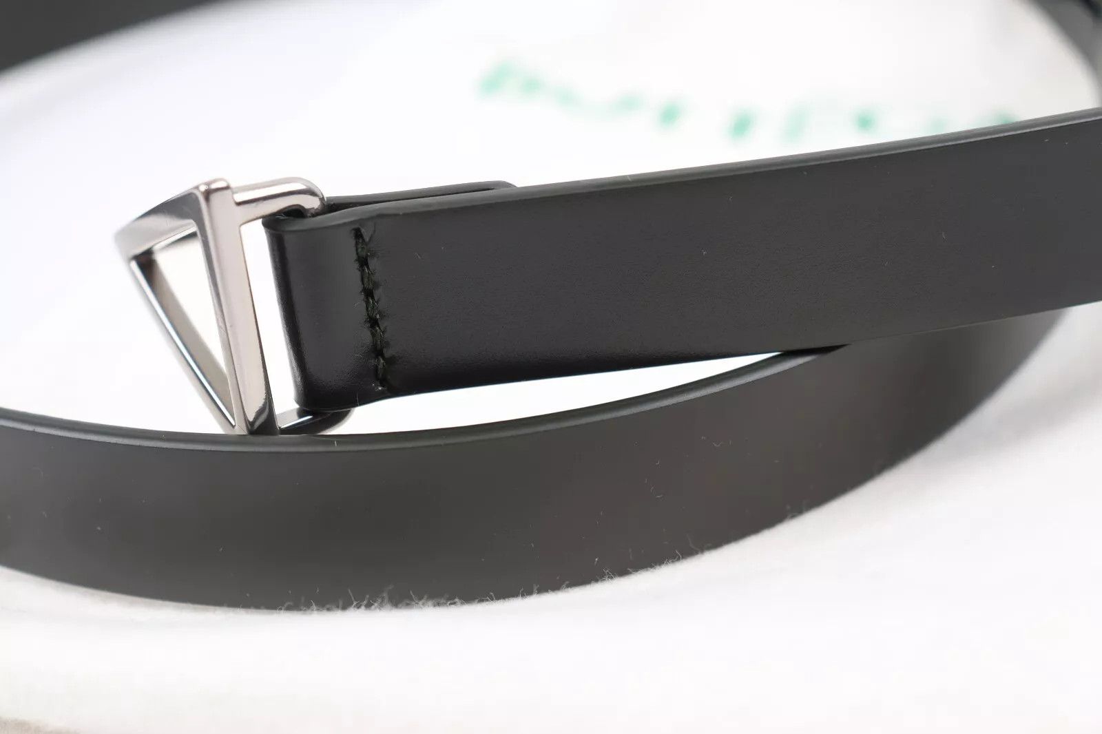 Bottega Veneta o1rshd1 Size: 105cm / Calf/Light Belt in Camping/Silver Size 40 - 4 Thumbnail