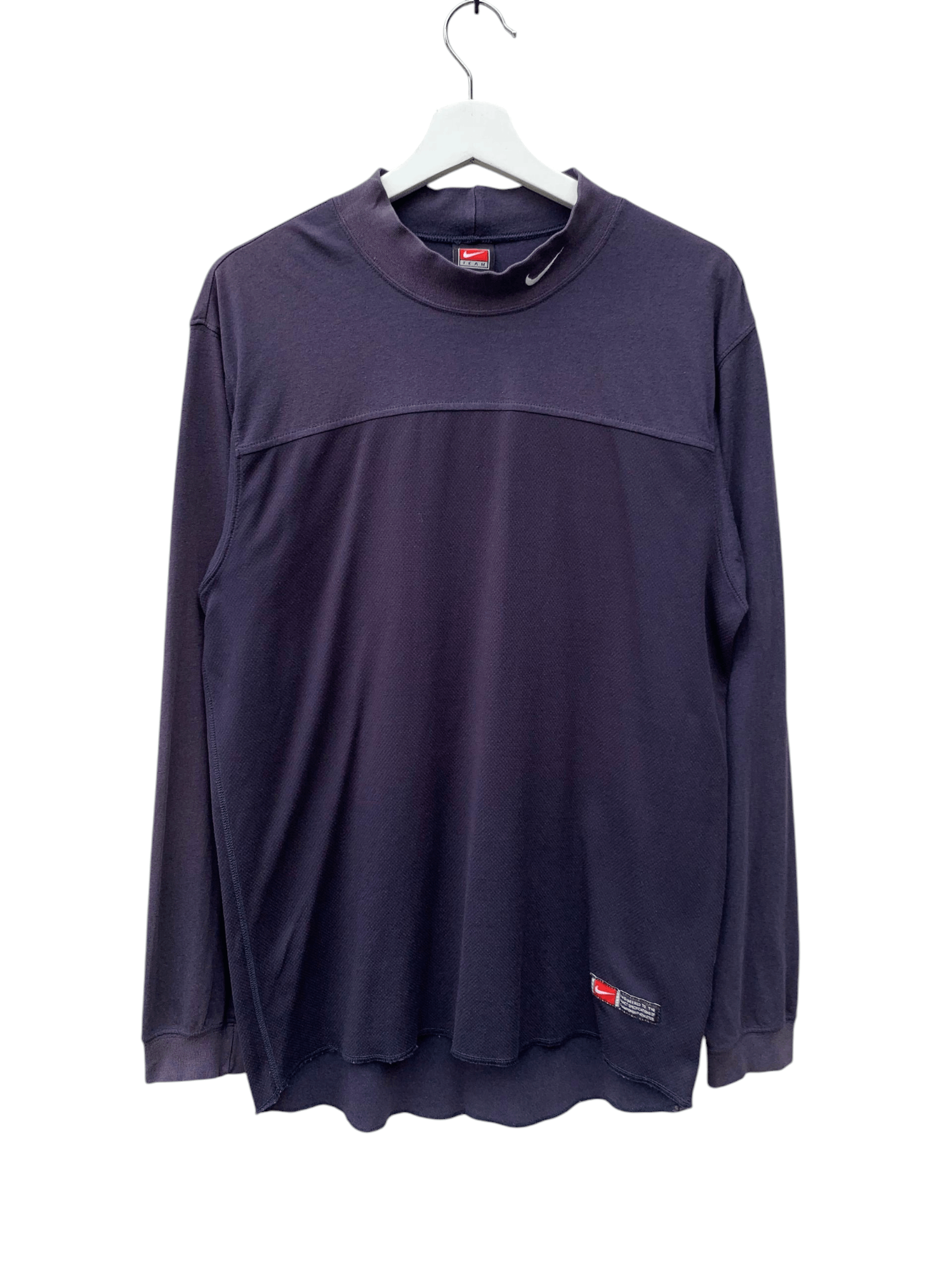 Nike Vintage Nike 90s Turtle Neck Long Sleeve Shirt Size US XL / EU 56 / 4 - 1 Thumbnail