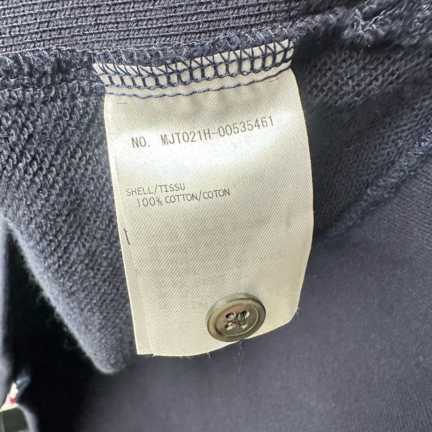 Thom Browne thom browne navy crewneck sweatshirt for men Size US L / EU 52-54 / 3 - 4 Thumbnail