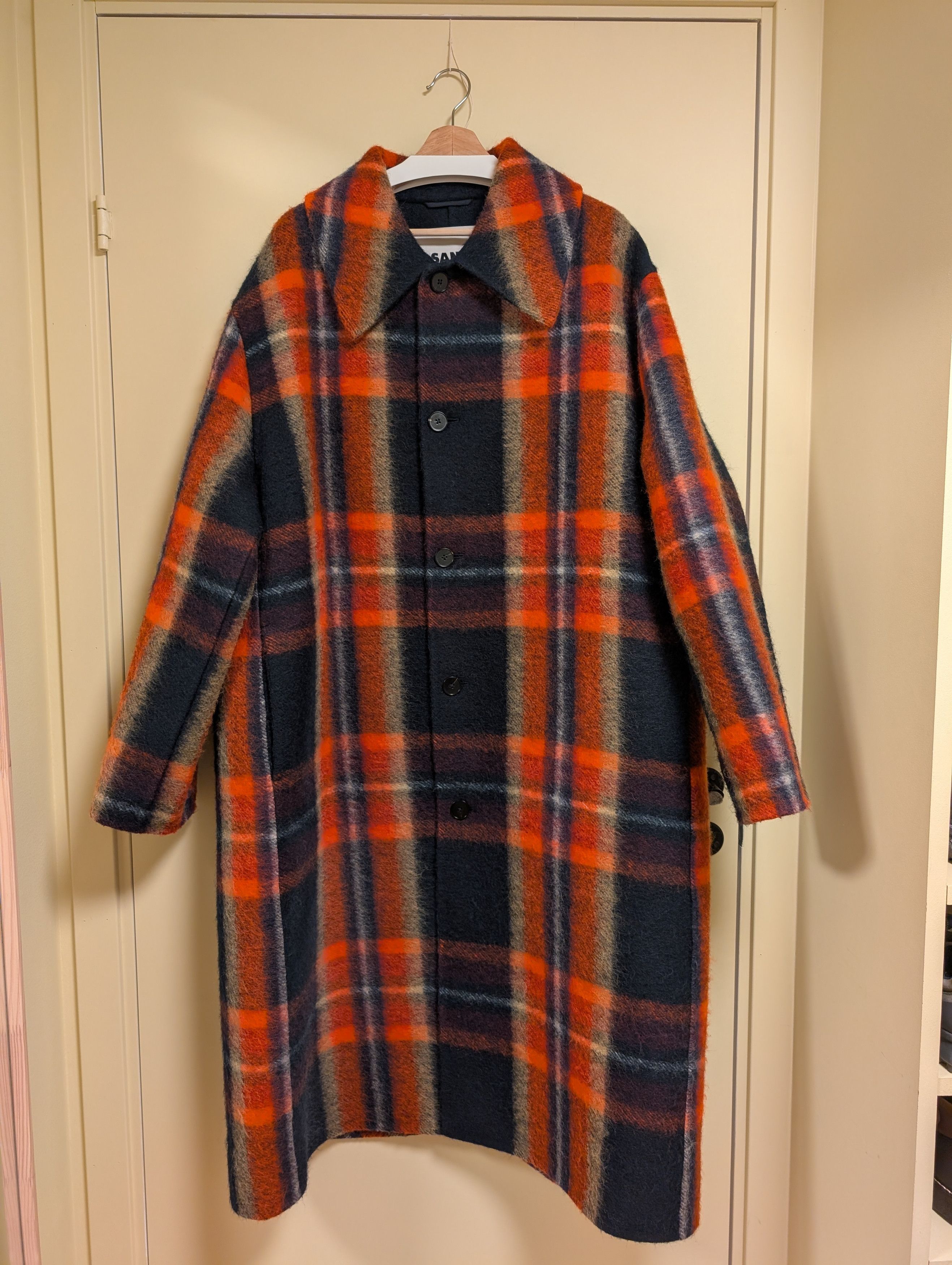 Jil Sander Checked Sports Coat Size US L / EU 52-54 / 3 - 1 Thumbnail
