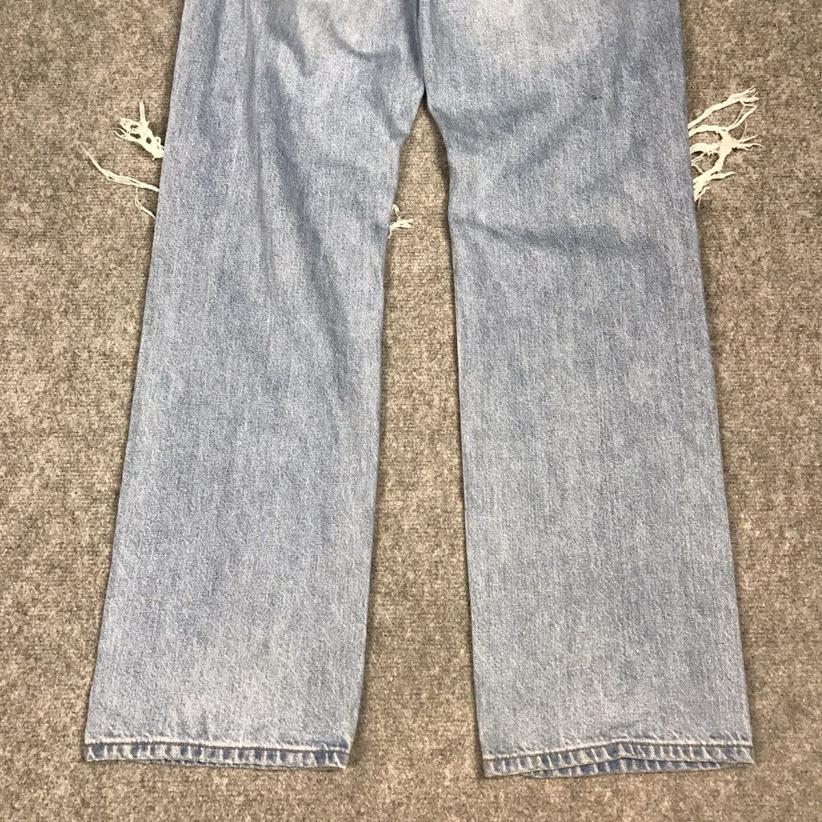 Japanese Brand JAPAN DESIGN UNIQLO DISTRESSED DENIM PANTS Size US 29 - 9 Thumbnail