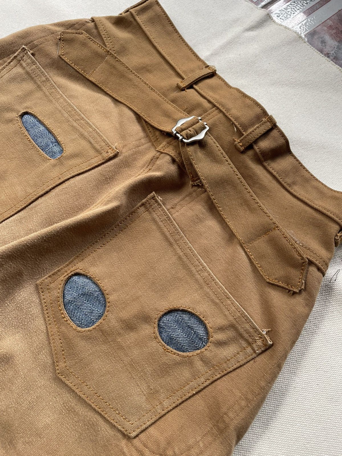Designer × Handmade Canvas paint Size 27" / US 4 / IT 40 - 1 Thumbnail