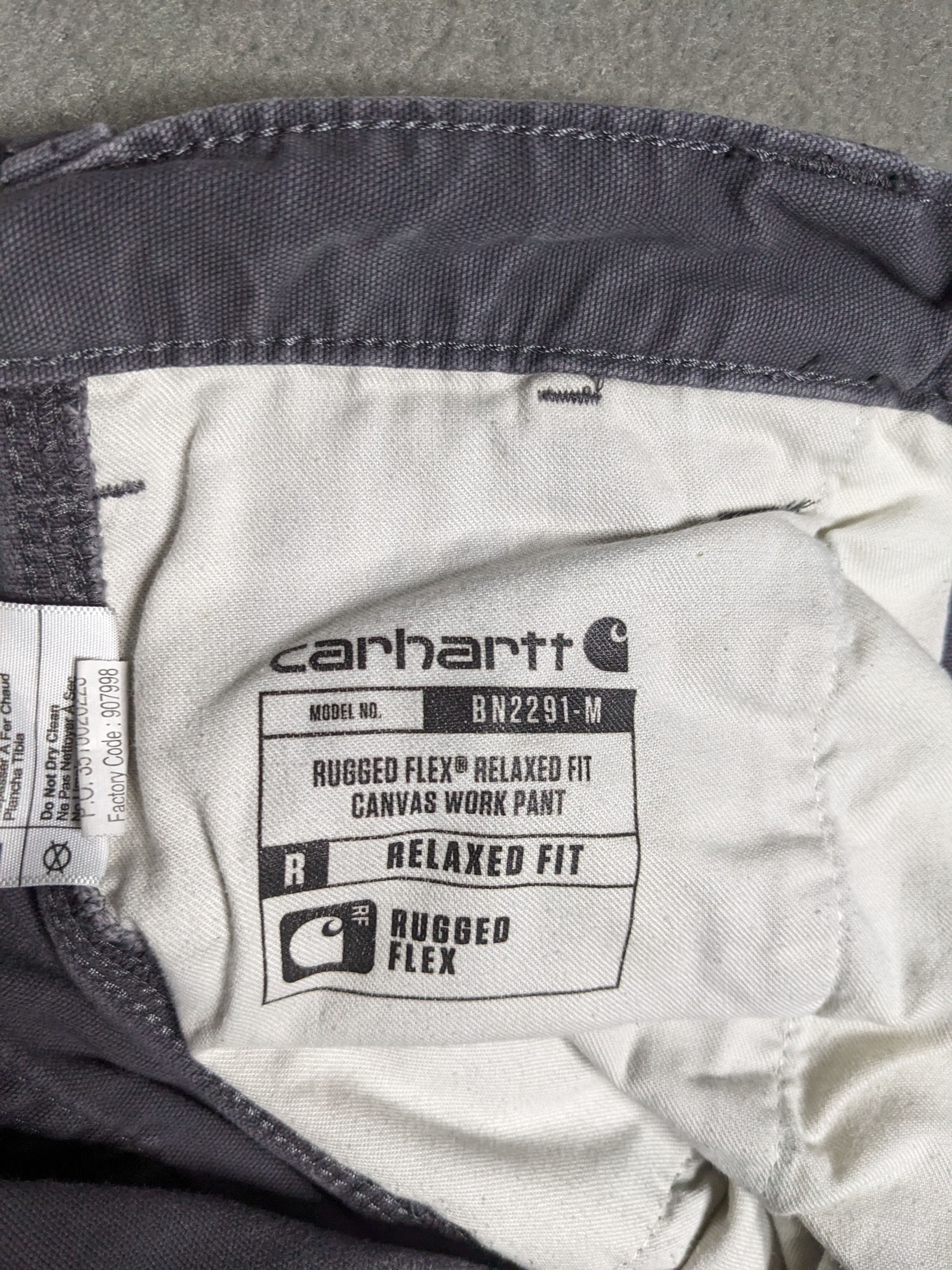 Carhartt Carhartt Canvas Pants 36x35 Relaxed Rugged Distressed Pants Size US 36 / EU 52 - 13 Thumbnail