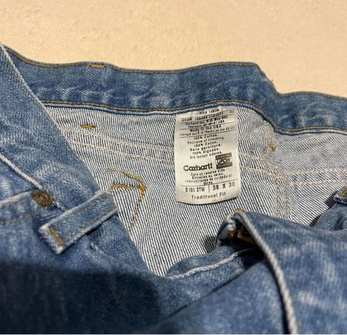 Carhartt Streetwear x Custom Bleach Stained Size US 36 / EU 52 - 5 Thumbnail