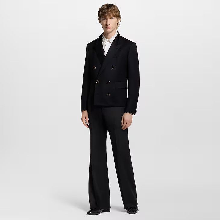 Louis Vuitton Cropped Double-Breasted Jacket Size 48S - 3 Thumbnail