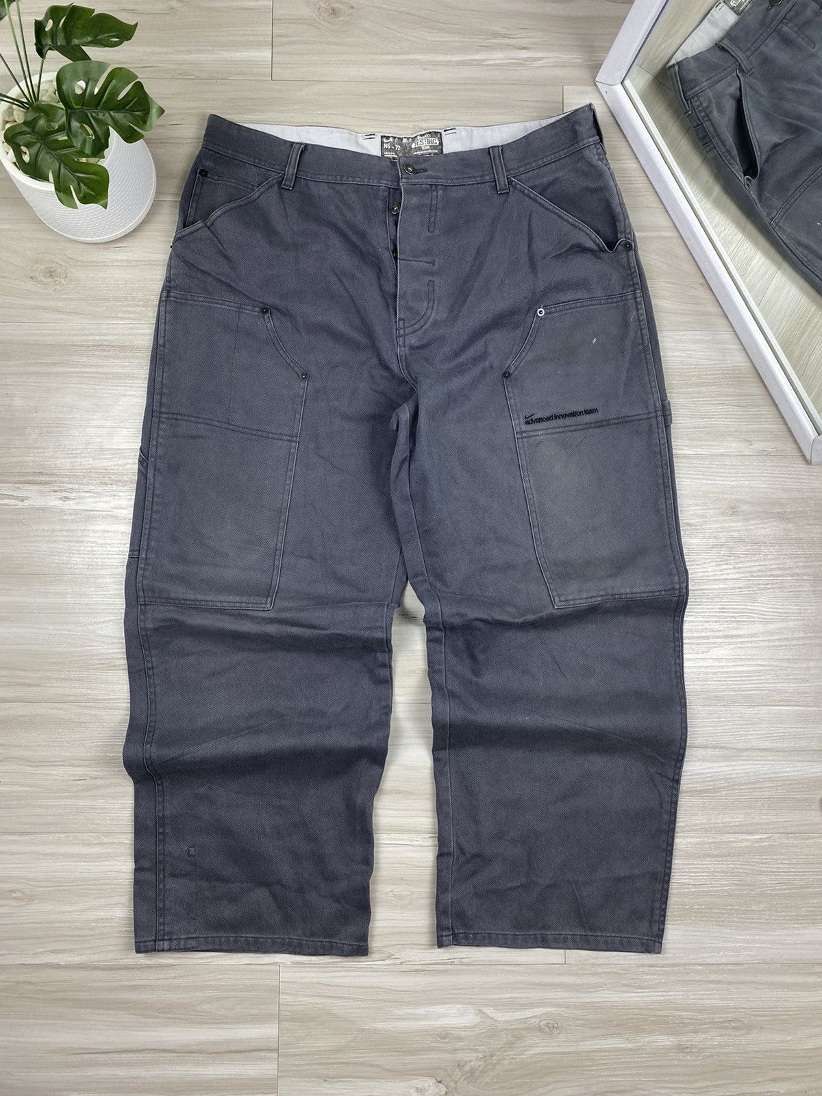 Nike × Vintage Early 2000’s Nike Advanced Innovation Team carpenter Pants Size US 36 / EU 52 - 1 Thumbnail