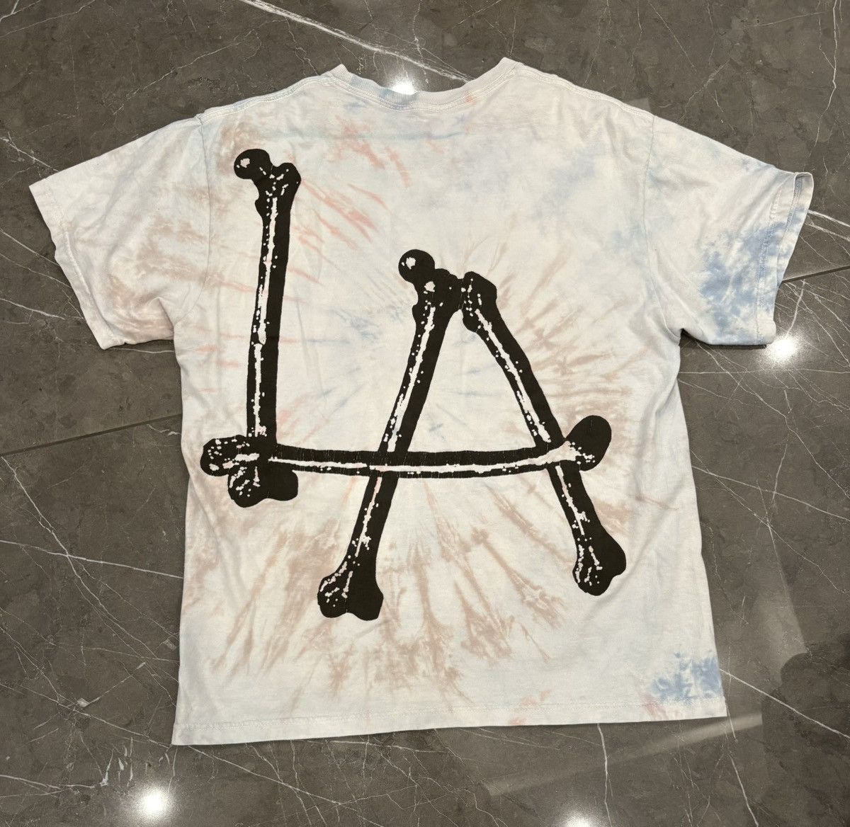 Online Ceramics Online Ceramics Dosers Los Angeles Dodgers Tie Dye T Shirt Size US M / EU 48-50 / 2 - 2 Thumbnail