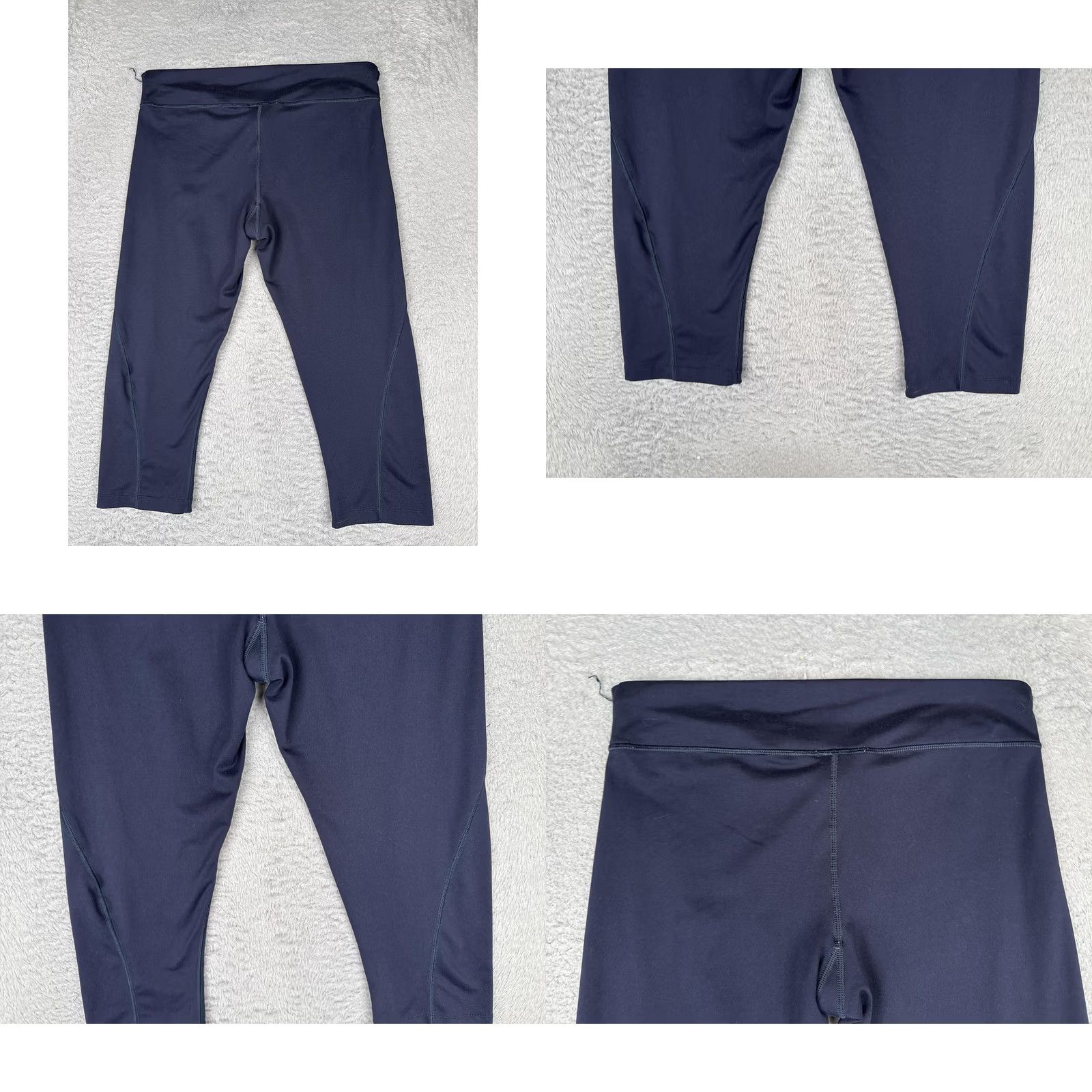 The North Face The North Face Leggings Womens Large Blue Capri Gym Training Stretch Size 36" / US 14 / IT 50 - 9 Thumbnail