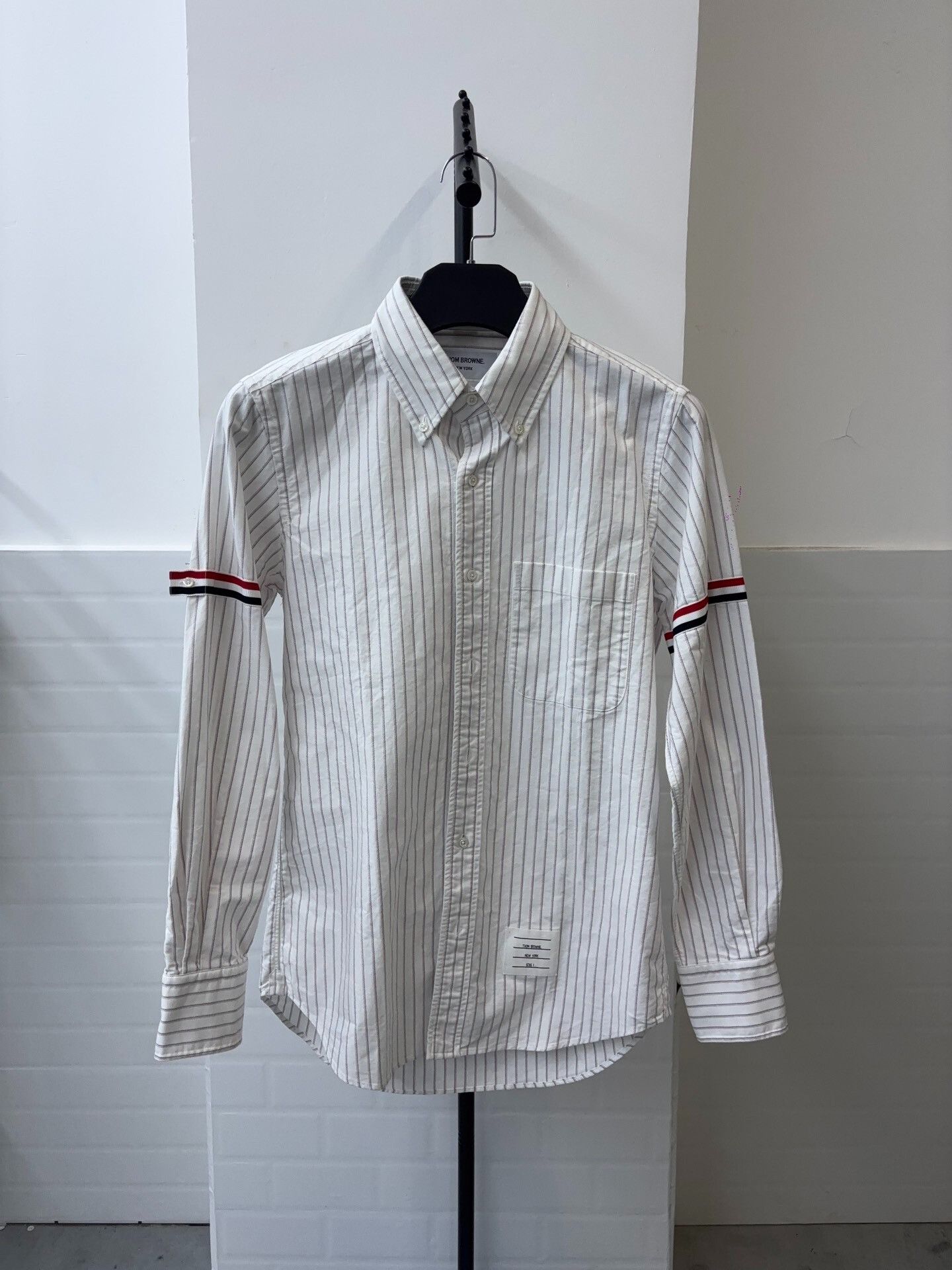 Thom Browne thom browne classic striped long sleeve shirt Size US M / EU 48-50 / 2 - 1 Thumbnail