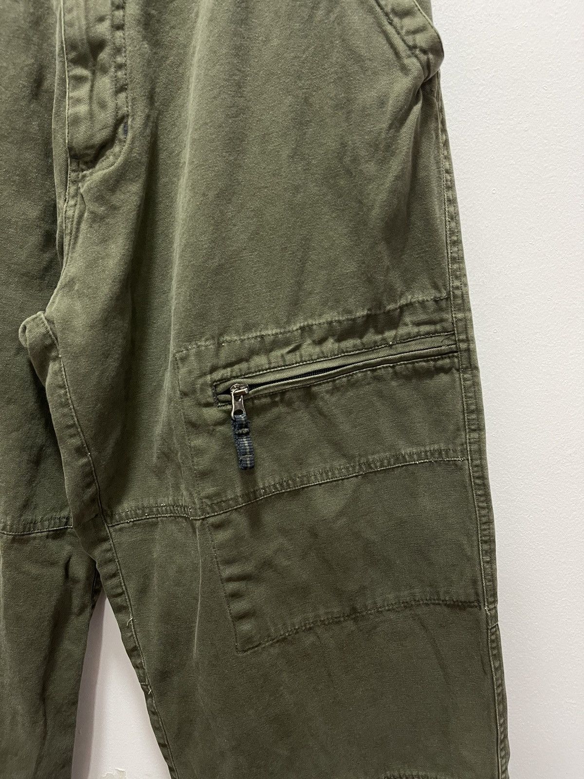 Japanese Brand JAPANESE DESIGN MULTIPOCKET BAGGY STYLE CARPENTER ZIPPER LEG Size US 31 - 5 Thumbnail