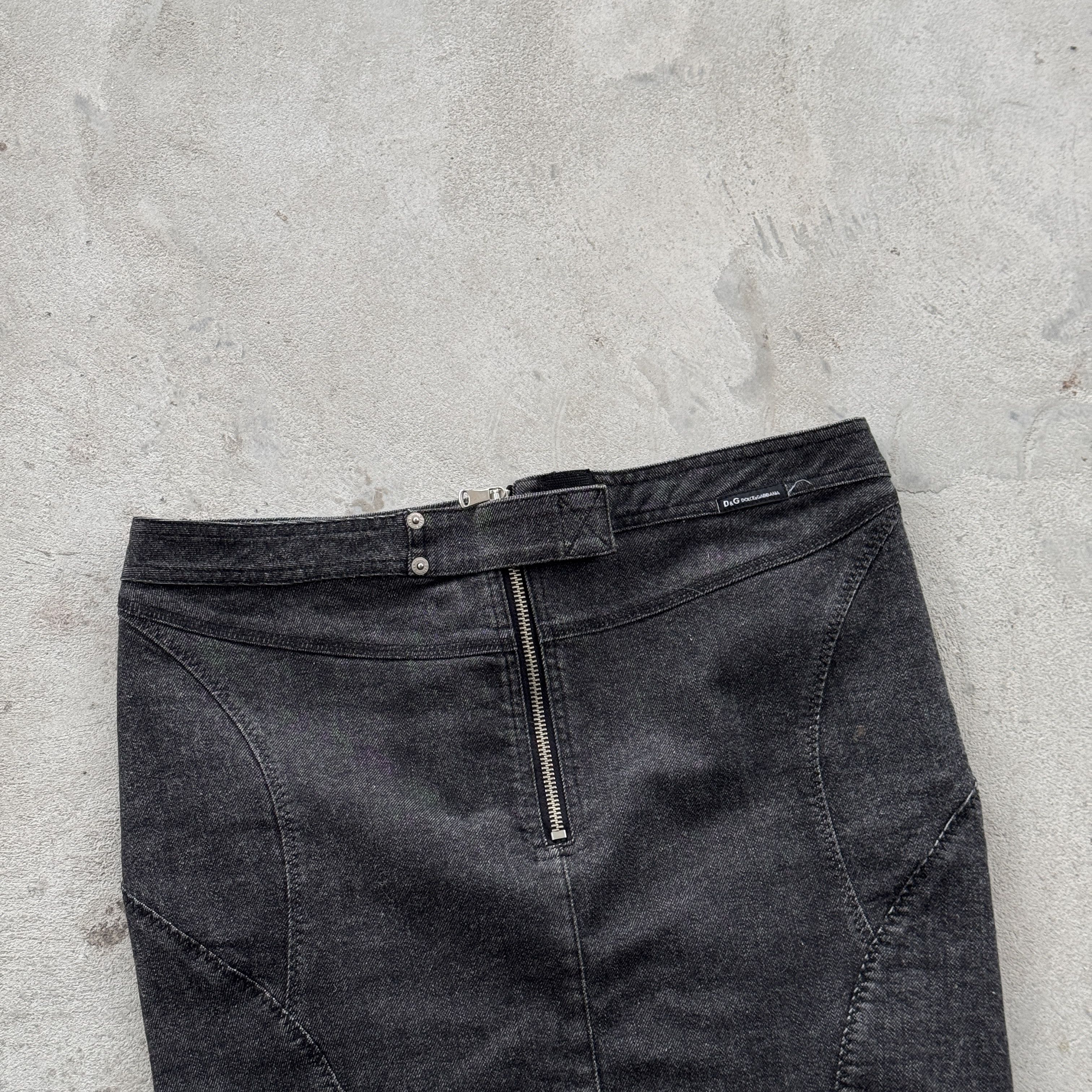 Dolce & Gabbana Vintage Dolce & Gabbana Denim Maxi Skirts Size 30" / US 8 / IT 44 - 3 Thumbnail