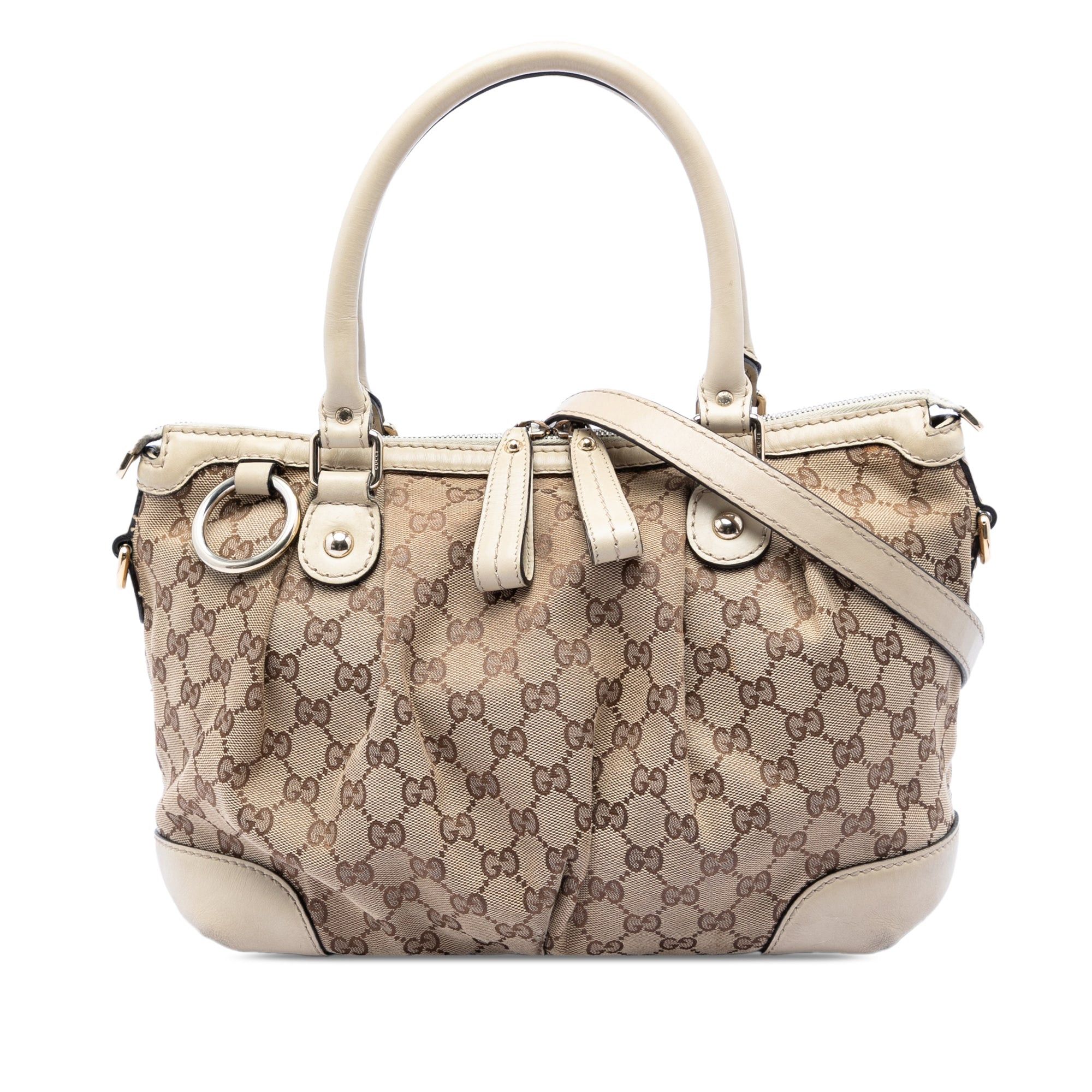Gucci GG Canvas Sukey Satchel Size ONE SIZE - 1 Thumbnail