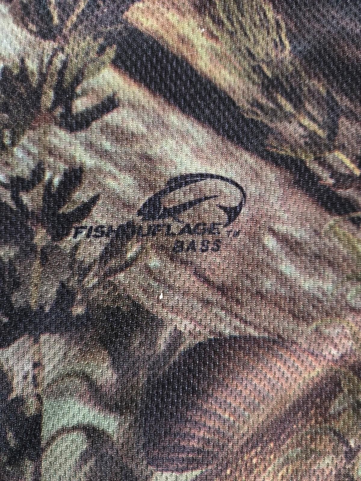 Designer Paramount Outdoors Fish Camo Jersey Shirt Medium Size US M / EU 48-50 / 2 - 5 Thumbnail