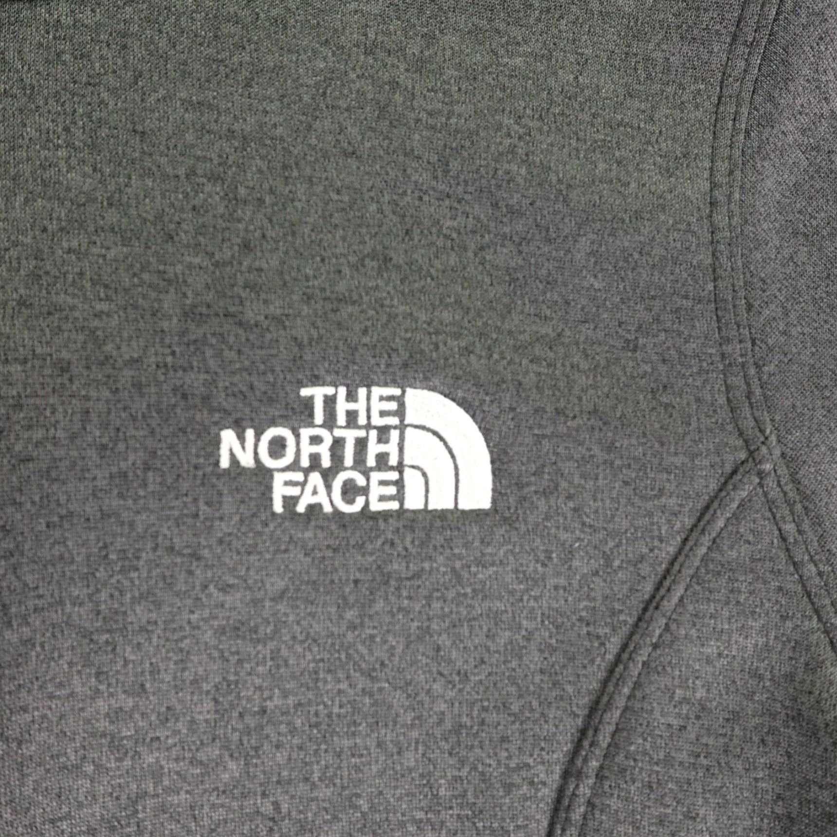 The North Face VINTAGE The North Face Jacket Womens Small Gray Fleece Full Zip Up Sweater Coat Outdoors Size S / US 4 / IT 40 - 3 Thumbnail