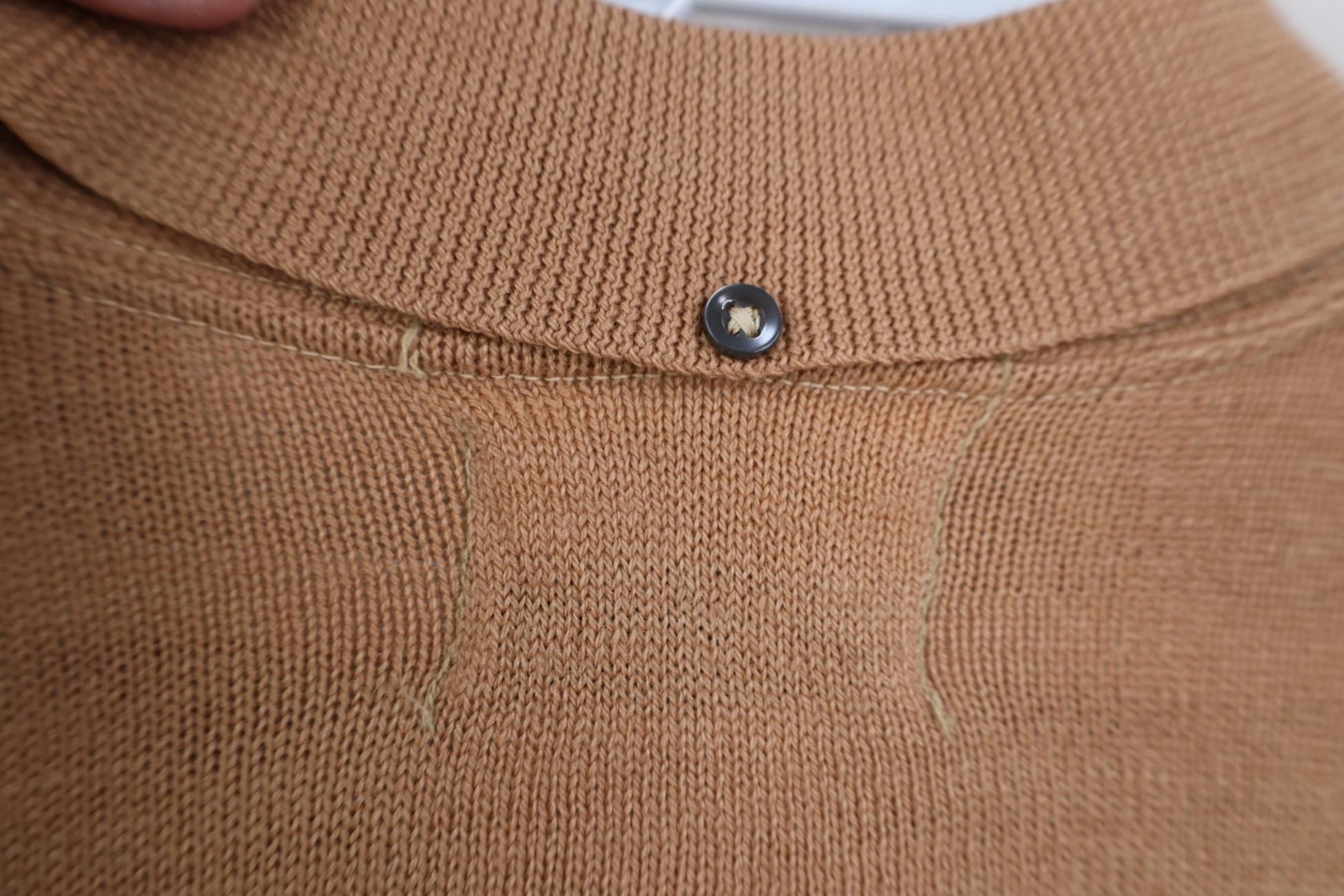 Vintage Vintage 60s Streetwear Knit Collared Long Sleeve Polo USA Size US L / EU 52-54 / 3 - 9 Thumbnail