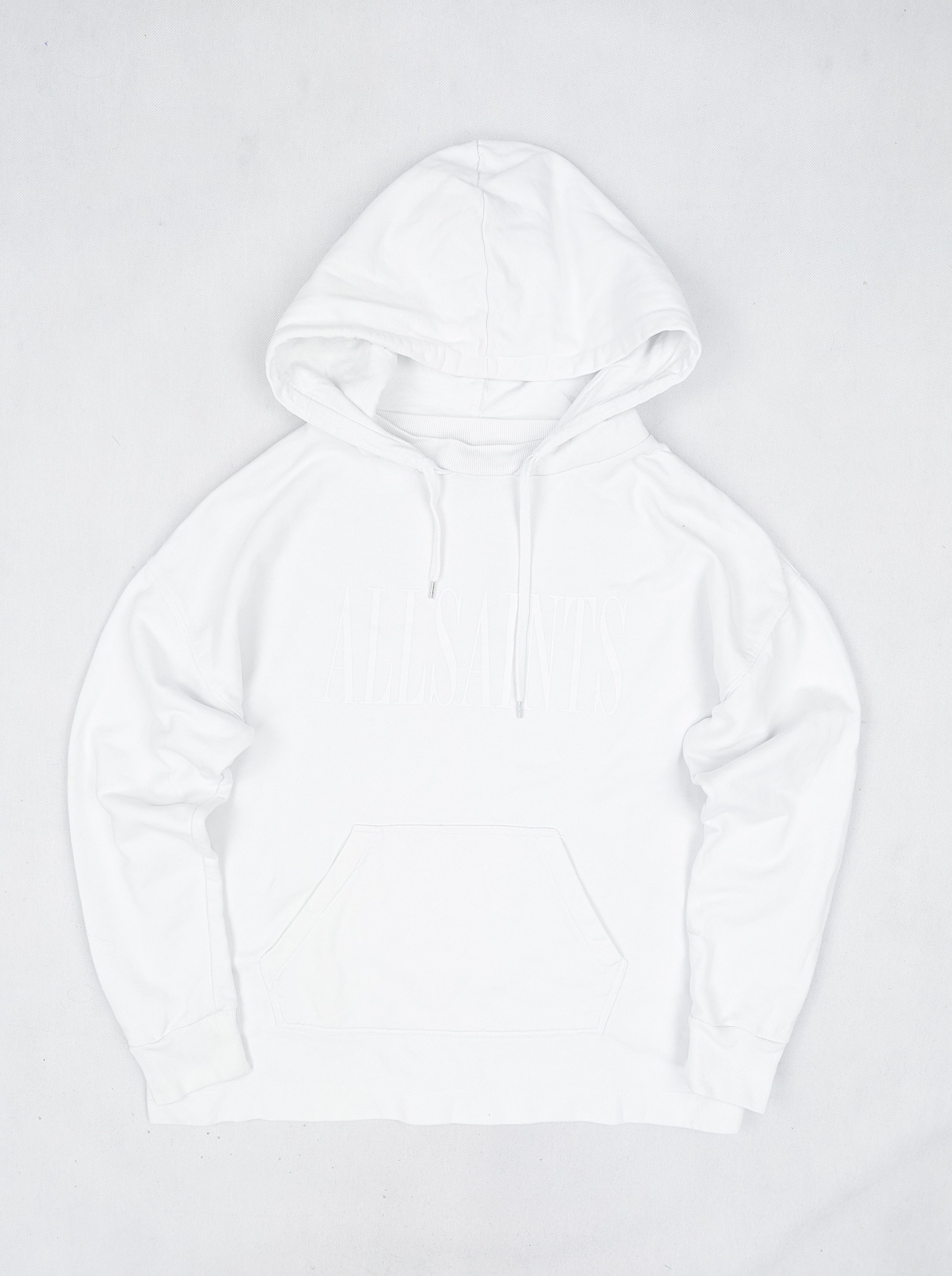 Allsaints Allsaints white hoodie S Size US S / EU 44-46 / 1 - 1 Thumbnail