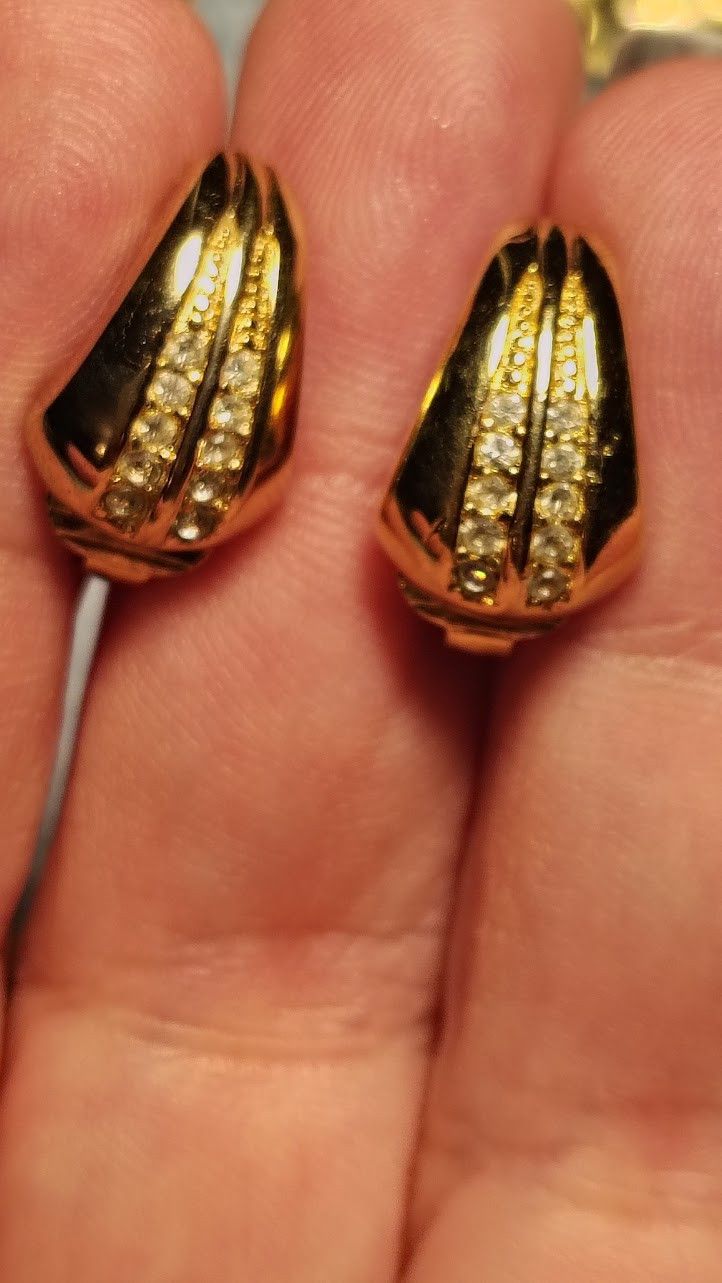 Dior Christian Dior Vintage Clip-On Earrings | Stamped Germany Size ONE SIZE - 1 Thumbnail