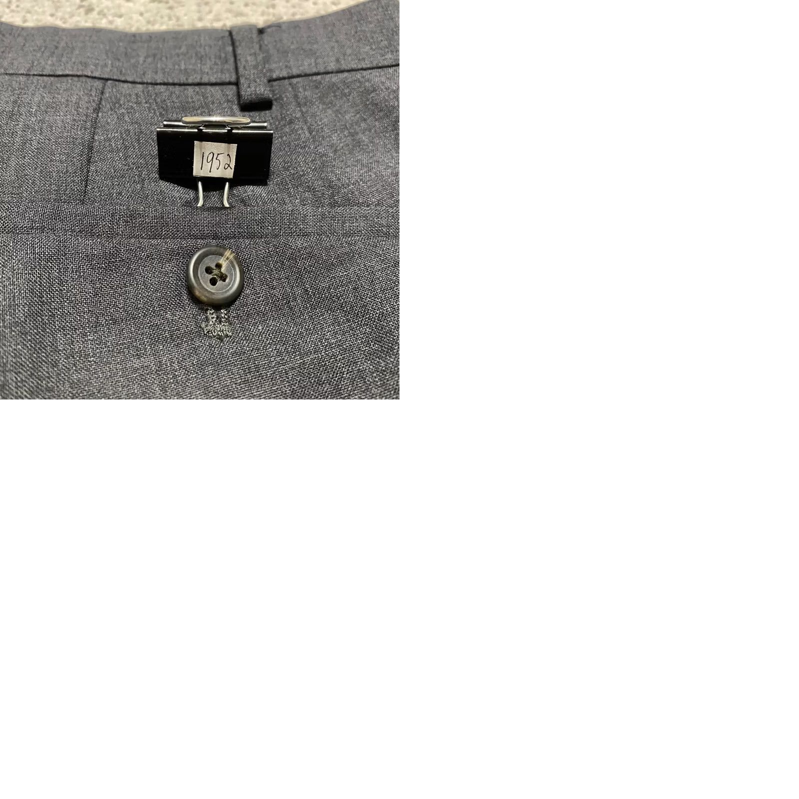 Ralph Lauren Lauren Ralph Dress Mens 36 Gray 36x30 Pants Straight Business Trousers Wool Size US 36 / EU 52 - 9 Thumbnail