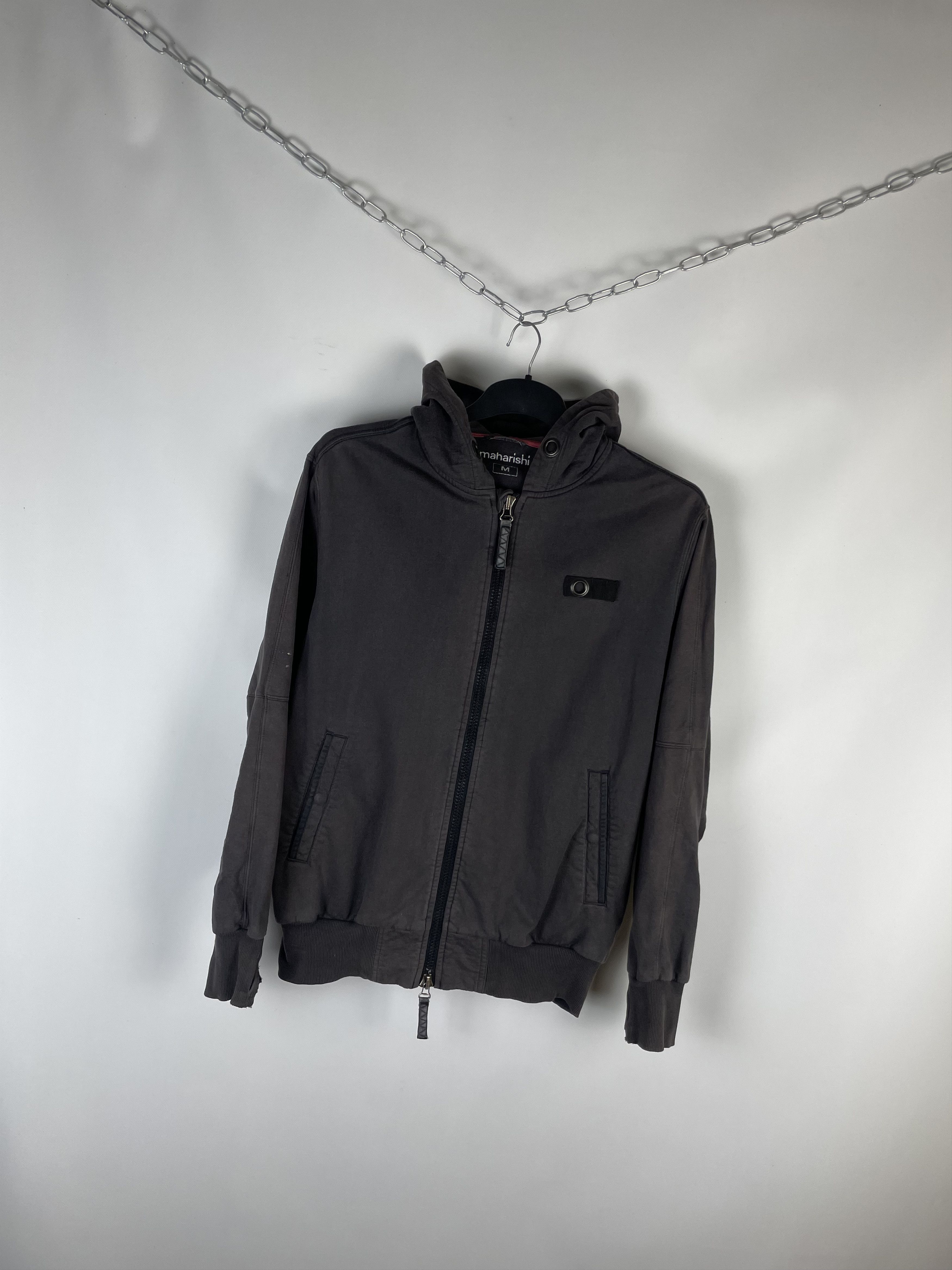 Japanese Brand Maharishi zip hoodie vintage avant Garde Size US M / EU 48-50 / 2 - 2 Thumbnail