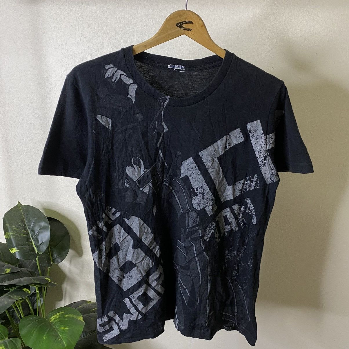 Anime Y2K Kazuto Kirigaya Sword Art Online The Black Swordsman Tee Size US M / EU 48-50 / 2 - 2 Thumbnail
