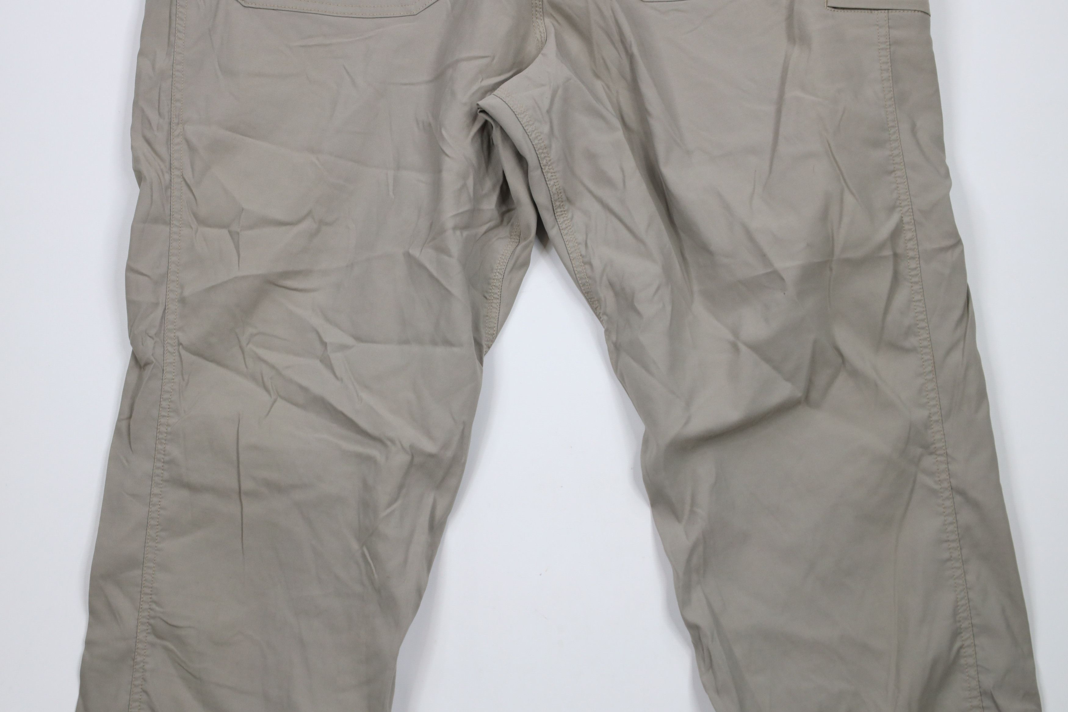 Duluth Trading Company × Vintage Duluth Trading Co Fit Dry On the Fly Wide Leg Pants Beige Size US 42 / EU 58 - 14 Thumbnail