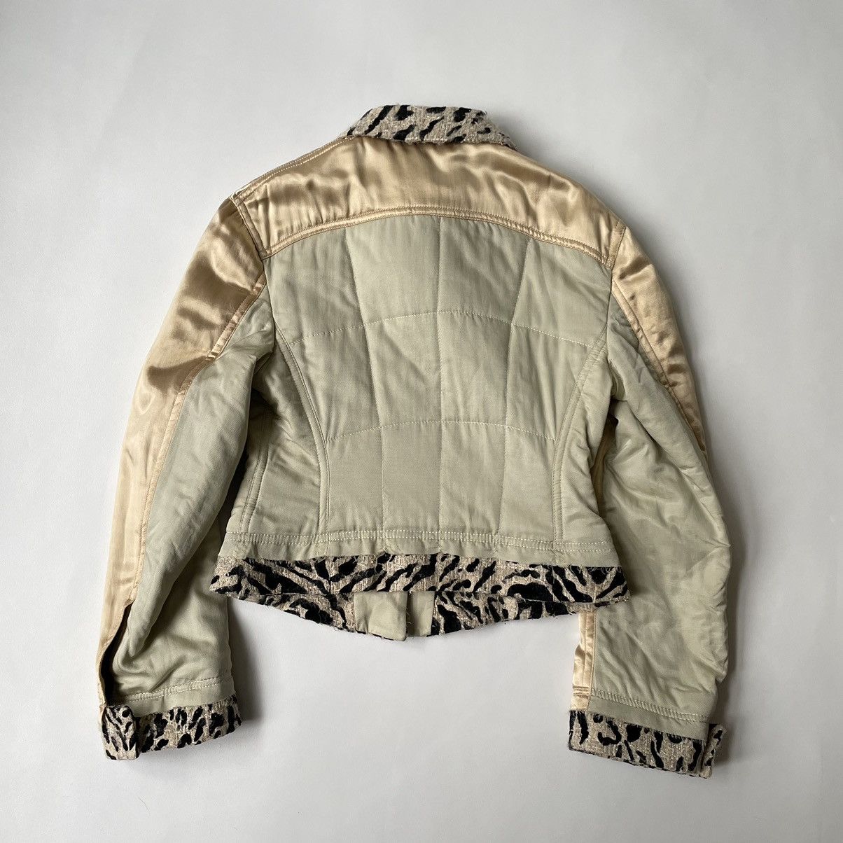 Haider Ackermann Satin Panelled Utility Jacket Size S / US 4 / IT 40 - 16 Thumbnail