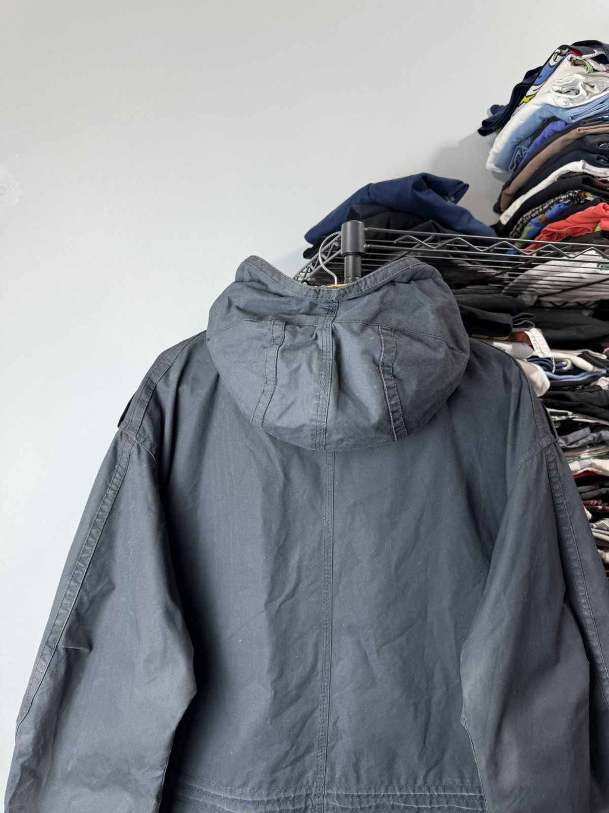 Barbour 💥 Rare! Vintage Barbour Wax Jacket Casual Greatcoat Size US L / EU 52-54 / 3 - 11 Thumbnail