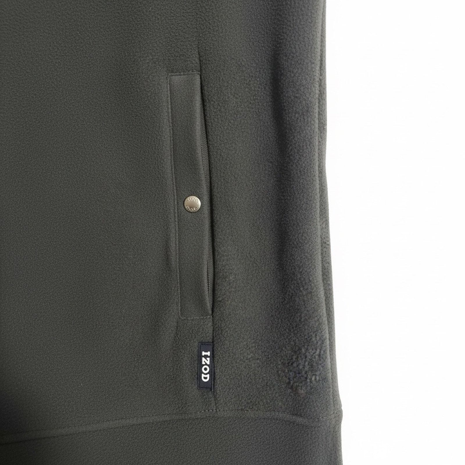 Izod Izod Men's Full Zip Fleece - Size: XL - Color: Iron Gate Size US XL / EU 56 / 4 - 4 Thumbnail