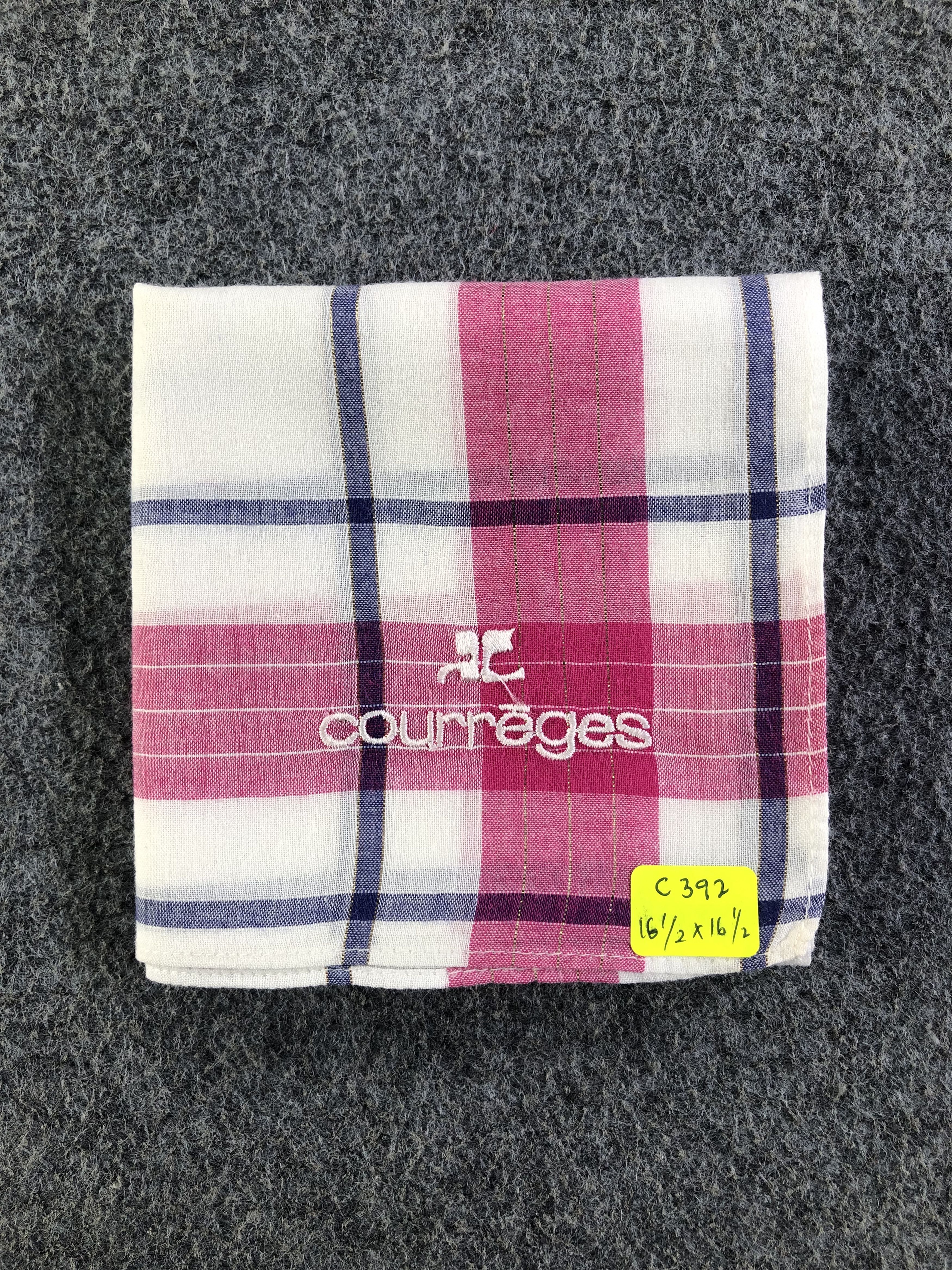 Courreges Courreges Handkerchief / Bandana / Neckerchief C392 Size ONE SIZE - 6 Thumbnail
