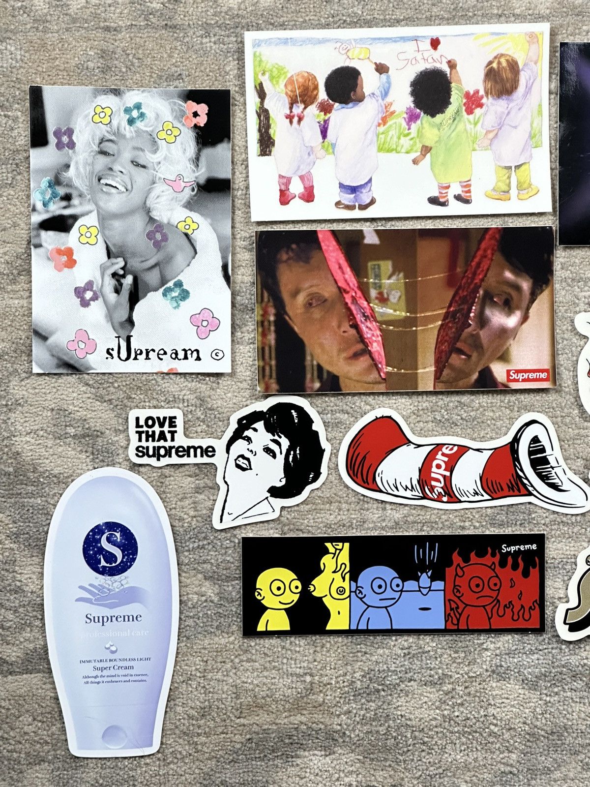 Supreme 10x Supreme Stickers Lot Size ONE SIZE - 2 Thumbnail