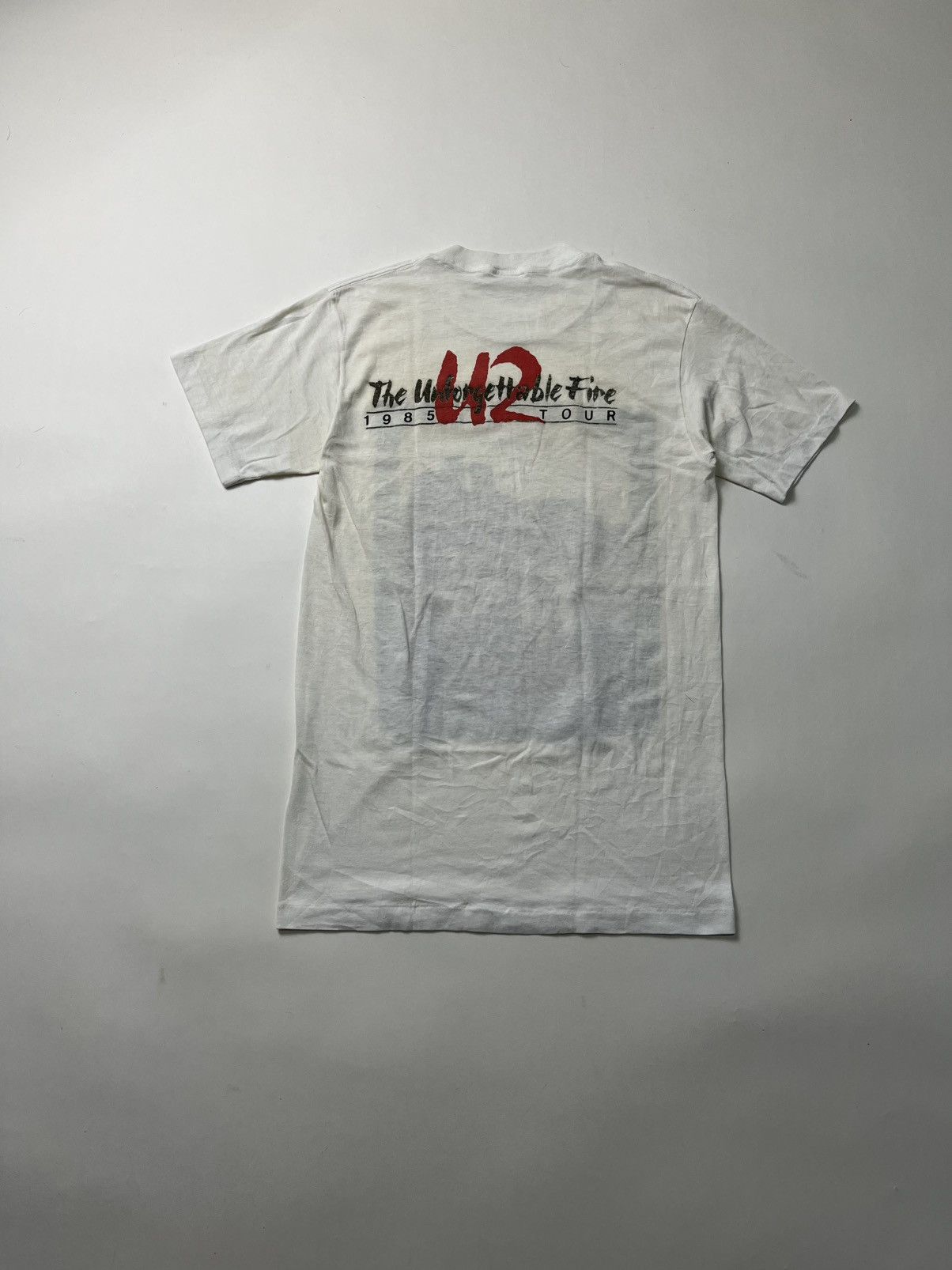 Vintage Vintage U2 Unforgettable Fire Tour 85 Tee Size US L / EU 52-54 / 3 - 3 Thumbnail