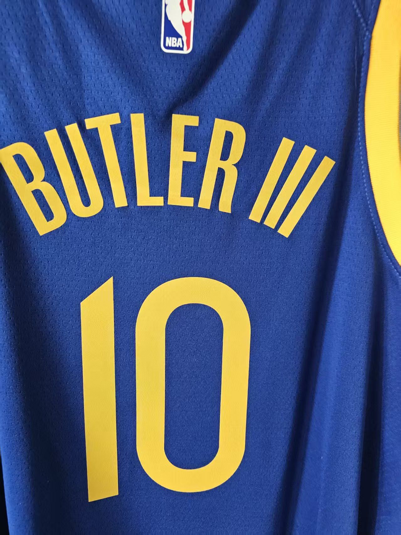NBA Golden State Warriors 10 Jimmy Butler III Jersey Blue Size US XL / EU 56 / 4 - 4 Thumbnail