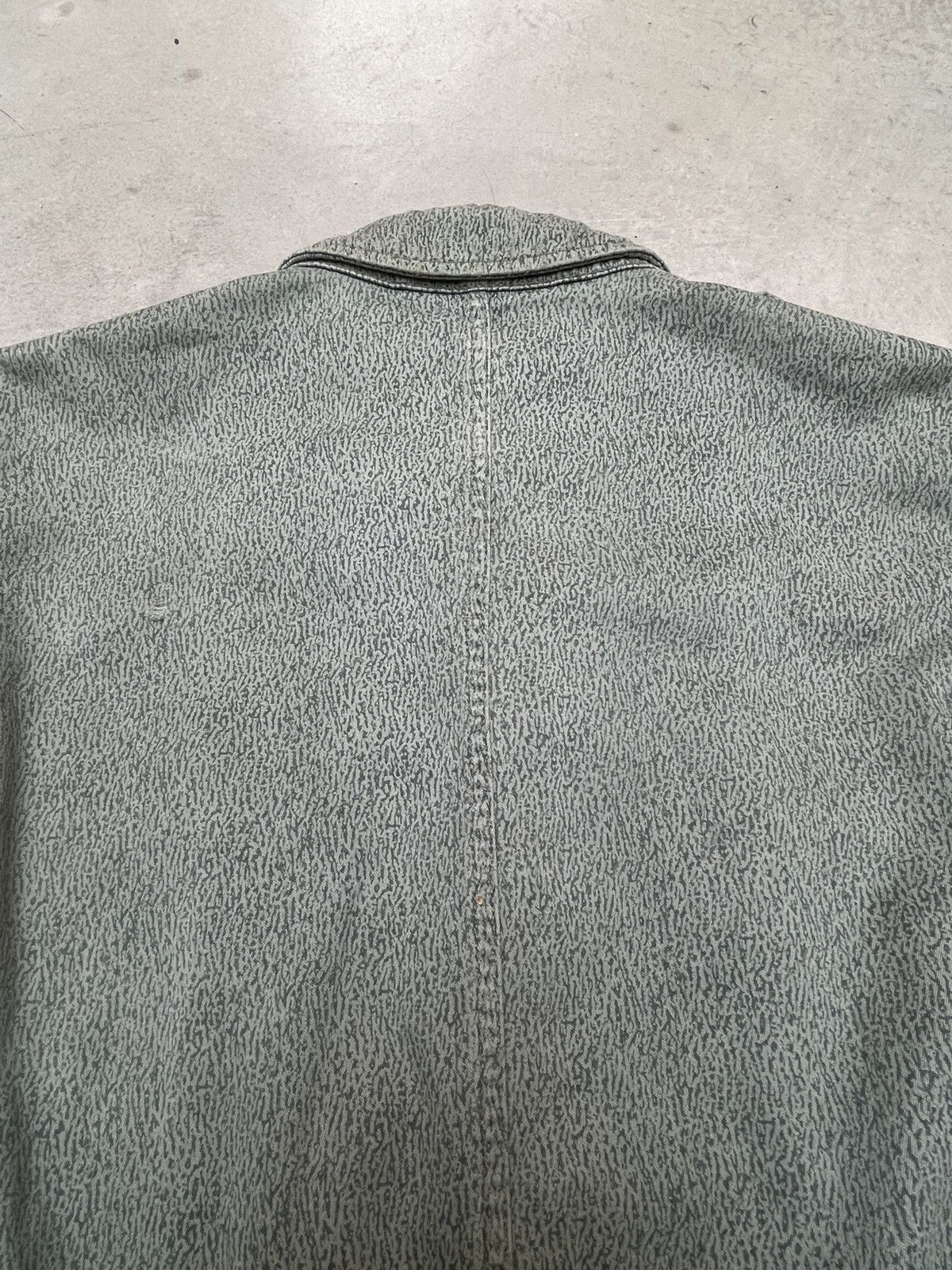 Vintage Late 60s DDR Rain Camo Chore Jacket Size L/XL Size US L / EU 52-54 / 3 - 24 Thumbnail