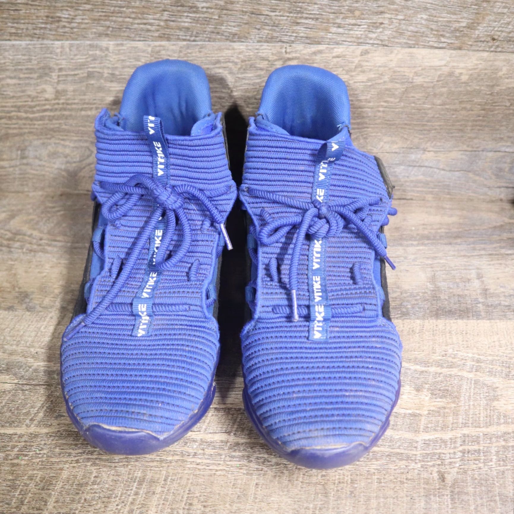 Vintage VITIKE Blue High Top Basketball Shoes Sneakers US Men 8 Women 9.5 Nike? Size M / US 6-8 / IT 42-44 - 3 Thumbnail