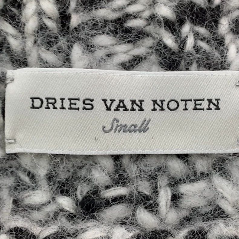 Dries Van Noten Dries Van Noten A grey three-quarter sleeve knitted sweate Size S / US 4 / IT 40 - 3 Thumbnail